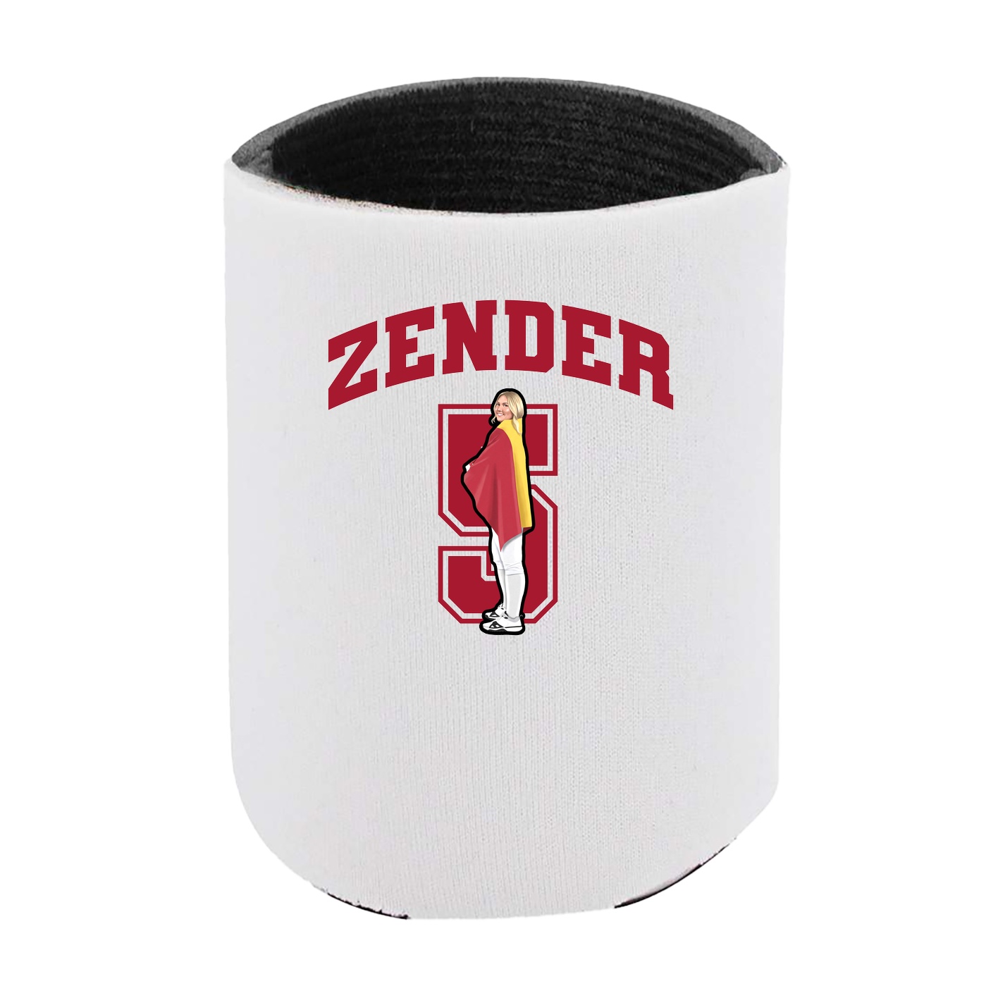Can Holder — Number in White