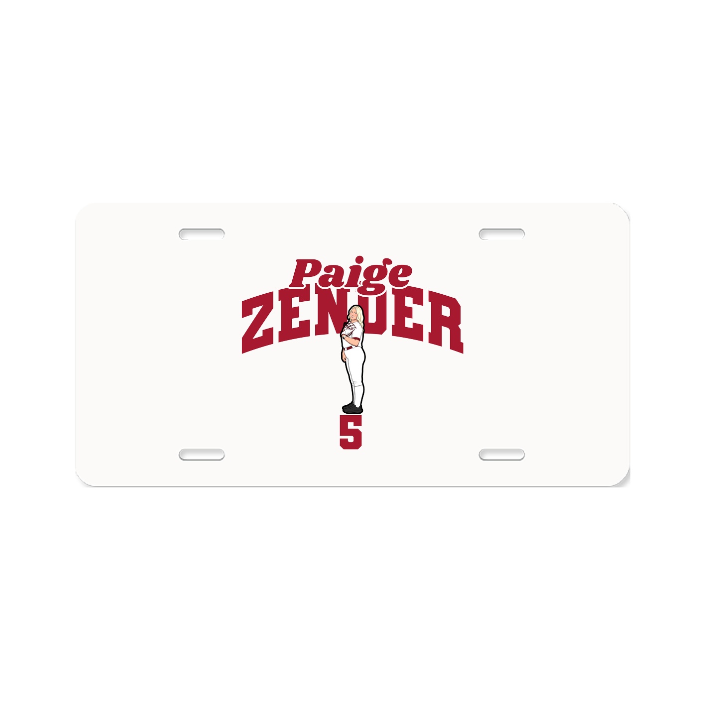 License Plate — Signature Arch in Classic
