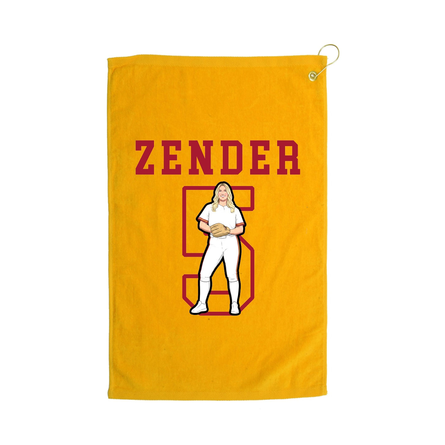 Golf Towel — Shirsey in Gold