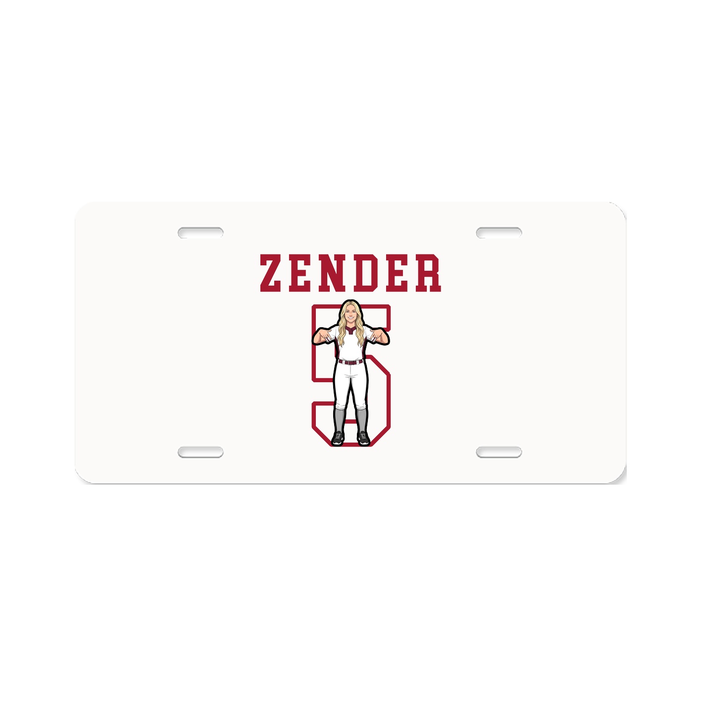 License Plate — Shirsey in Classic