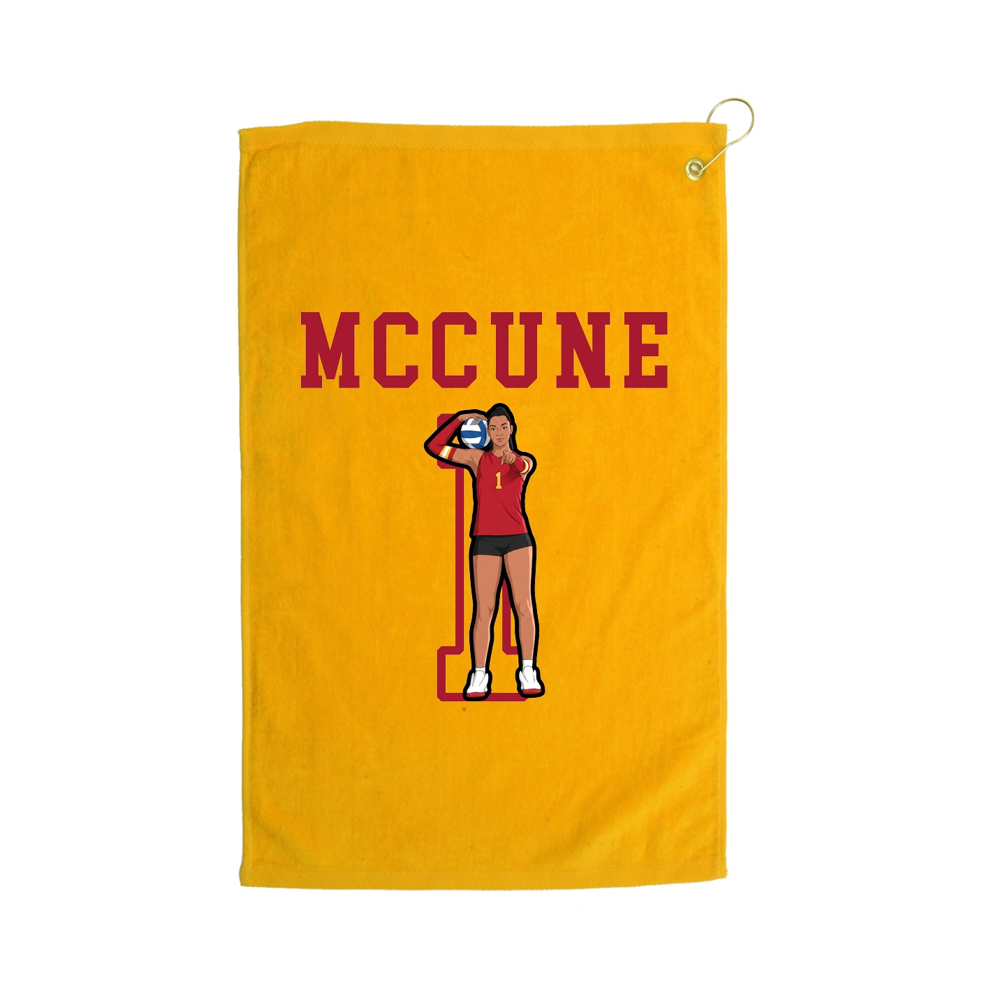 Golf Towel — Shirsey in Gold