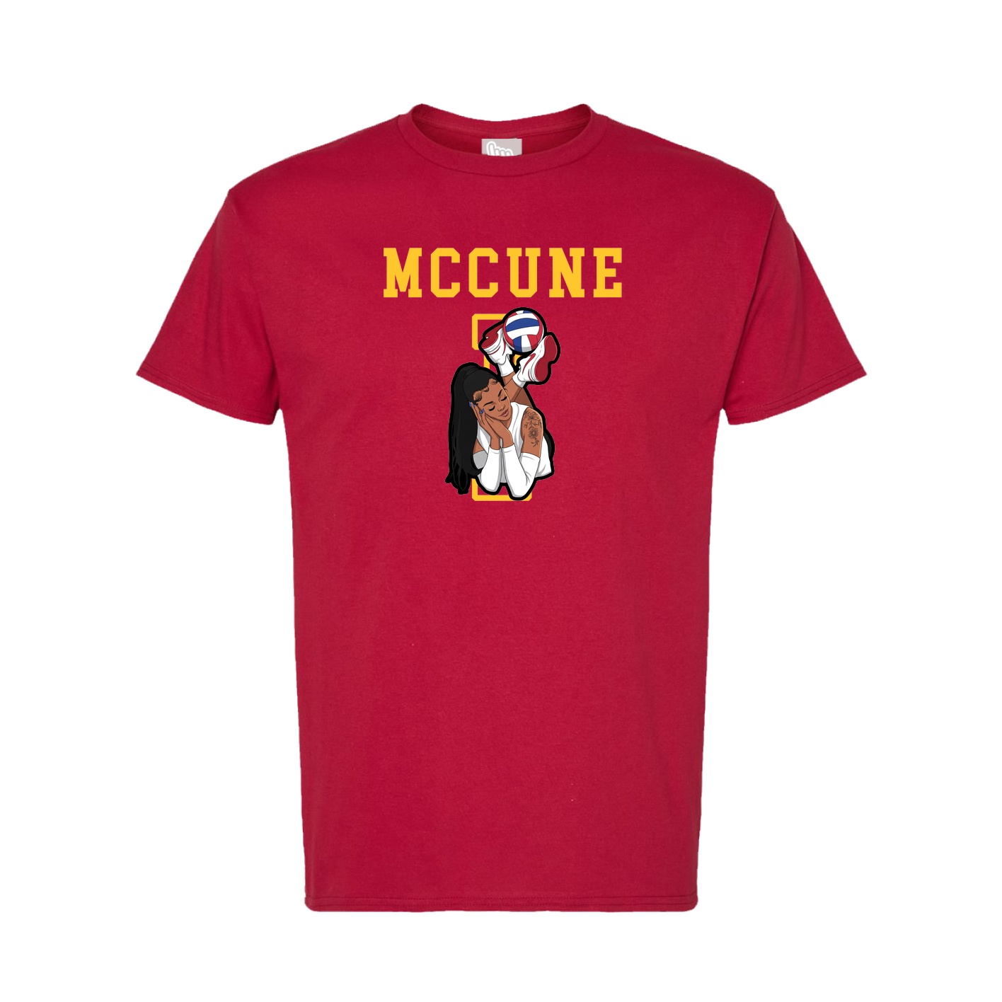 Tee — Shirsey in Crimson