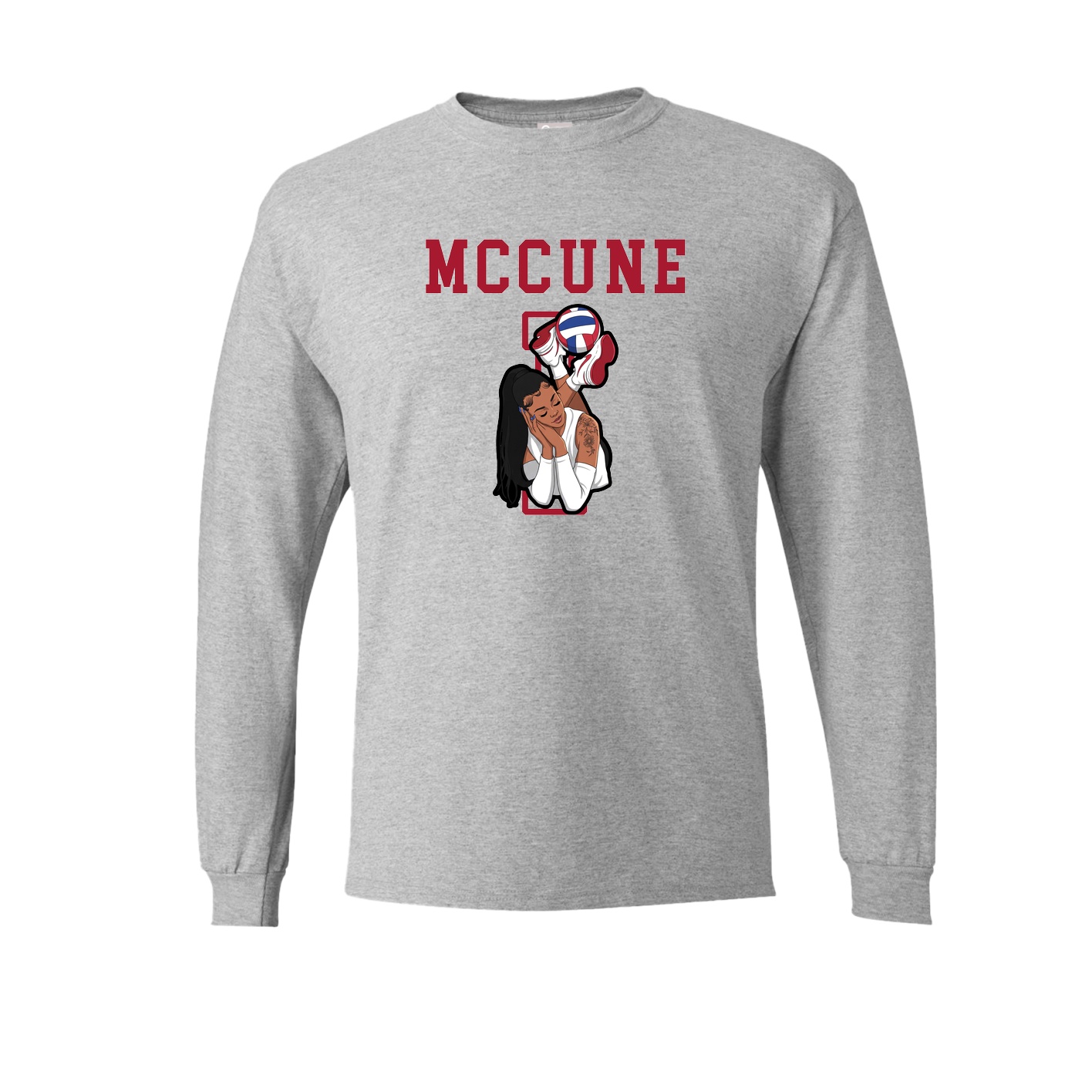 Long Sleeve Tee — Shirsey in Grey