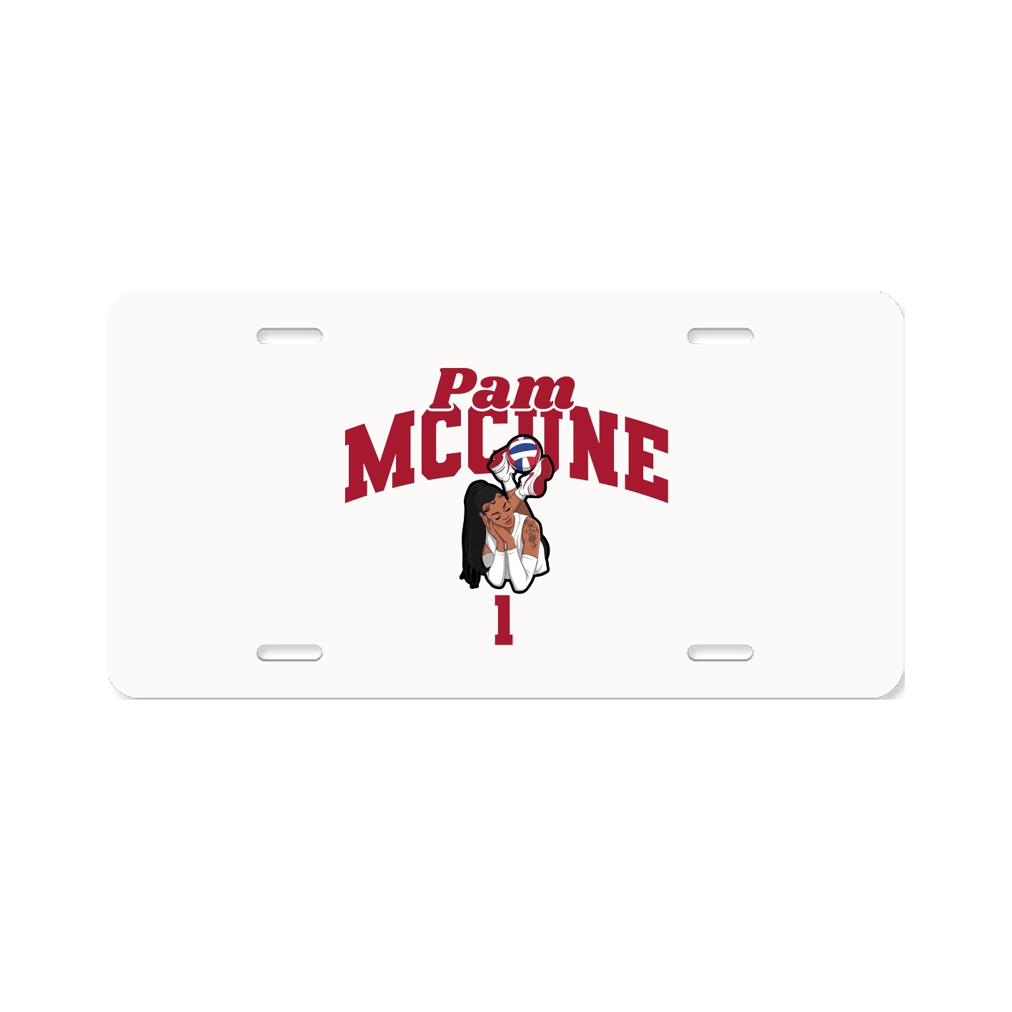 License Plate — Signature Arch in Classic