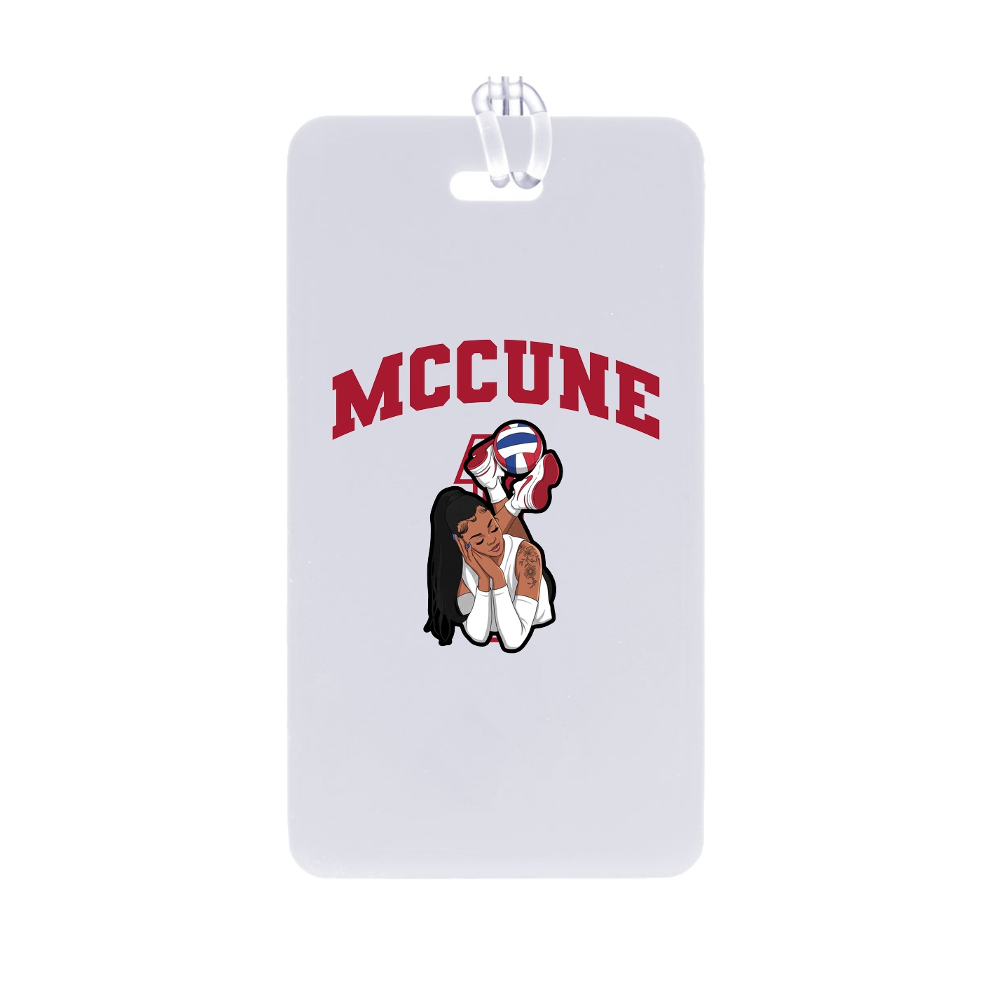 Bag Tag — Number in Classic