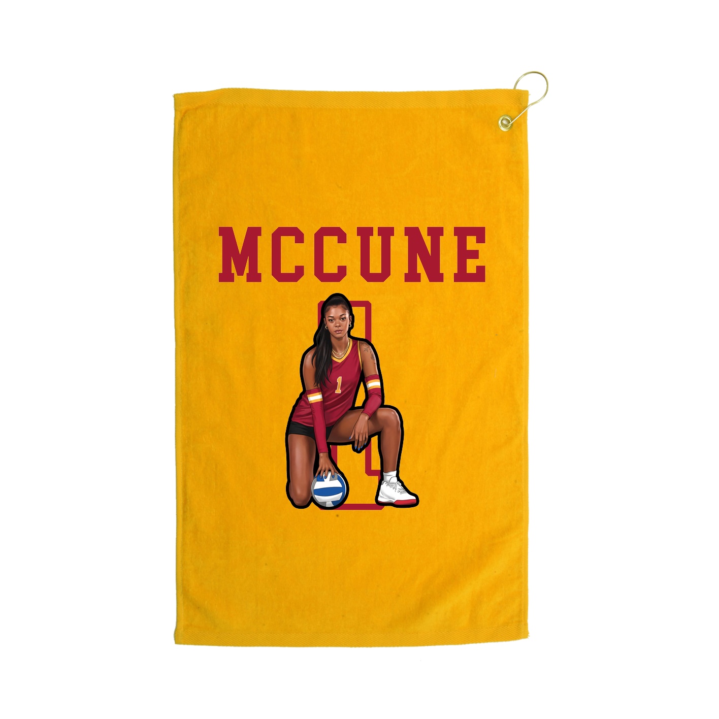 Golf Towel — Shirsey in Gold
