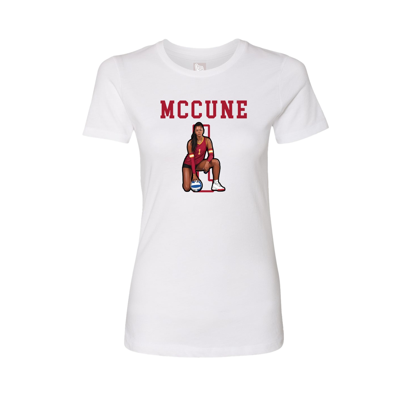 Fitted Women's Tee — Shirsey in White