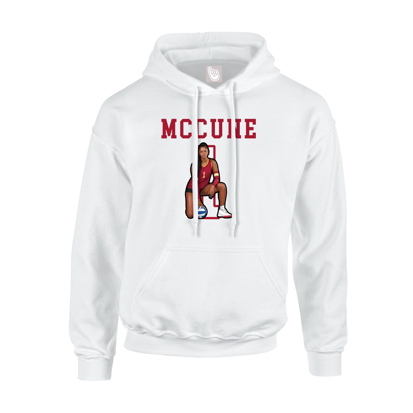 Youth Hoodie — Shirsey in White