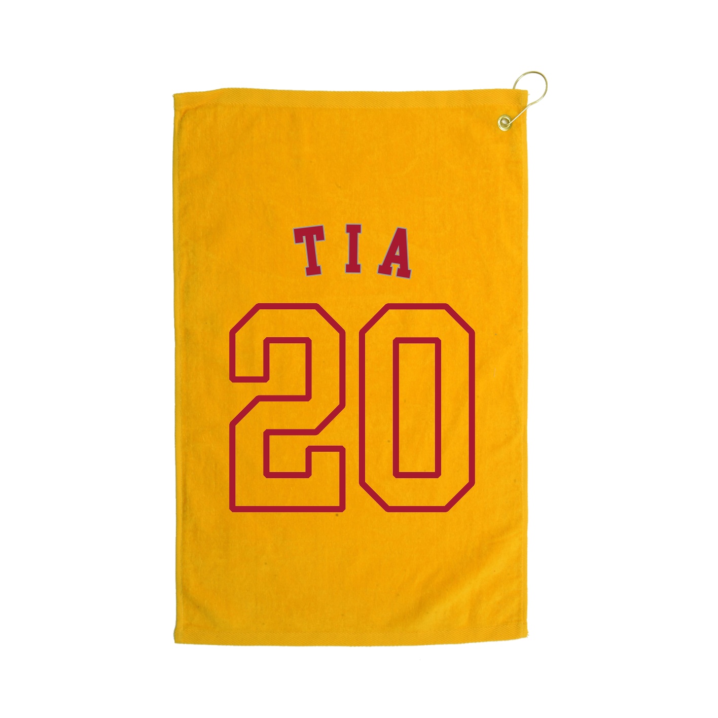 Golf Towel — Shirsey Arch in Gold