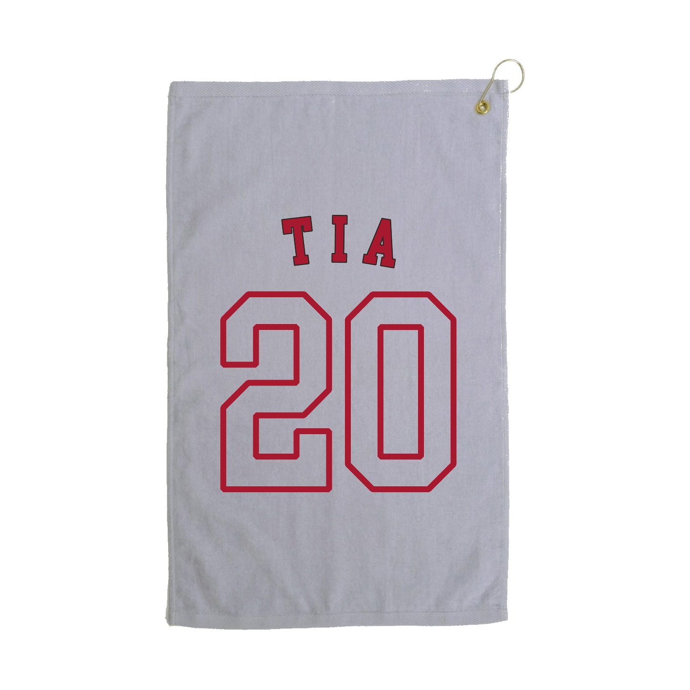 Golf Towel — Shirsey Arch in Grey