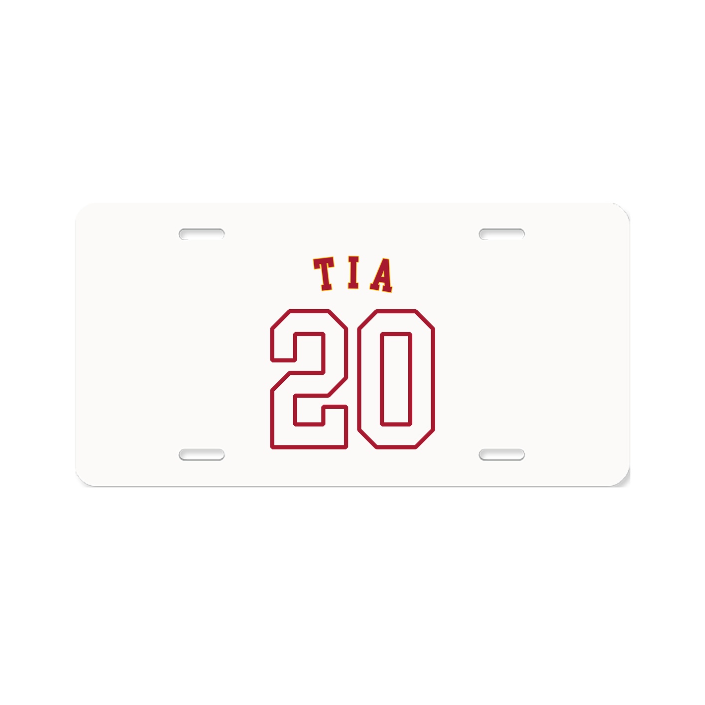 License Plate — Shirsey Arch in Classic
