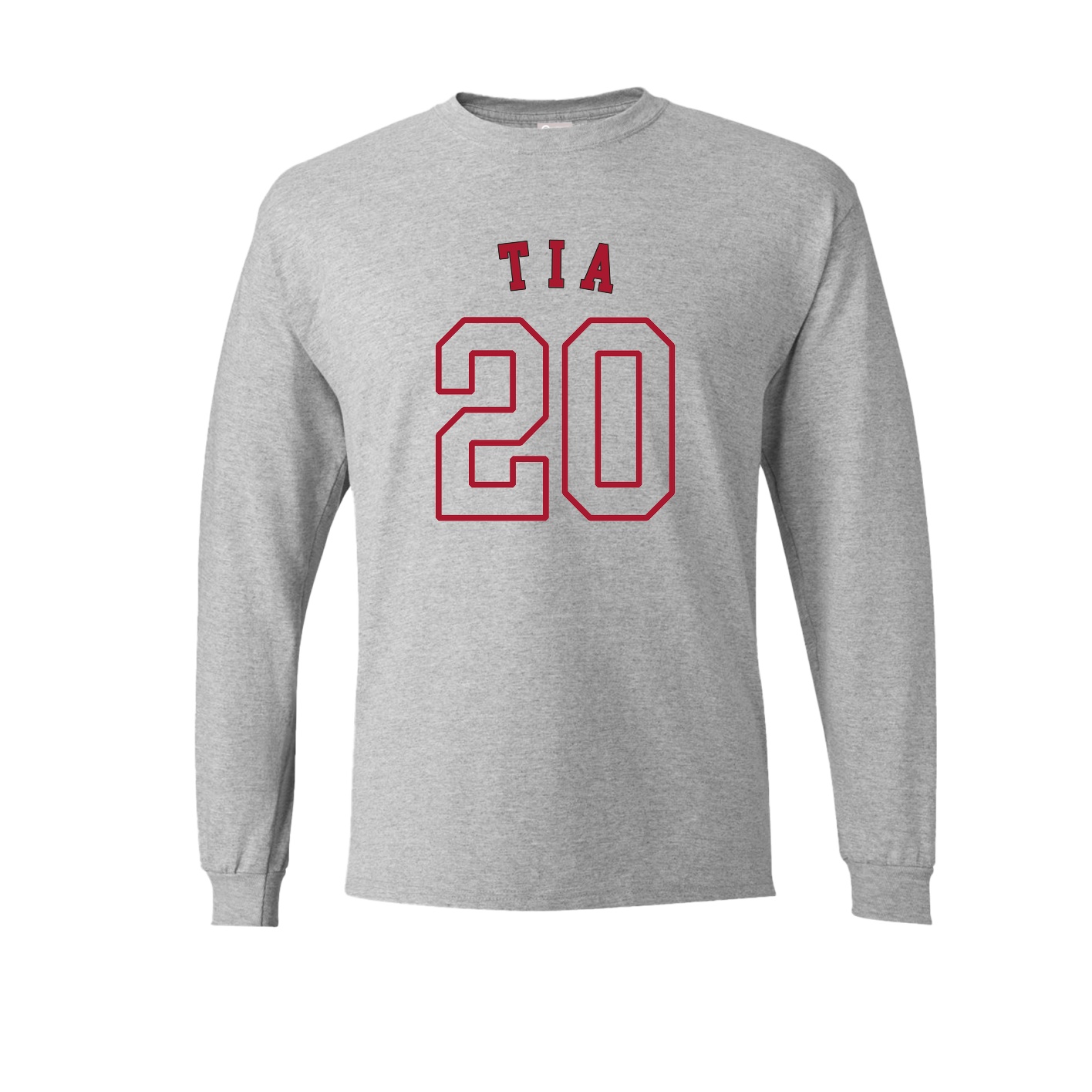 Long Sleeve Tee — Shirsey Arch in Grey