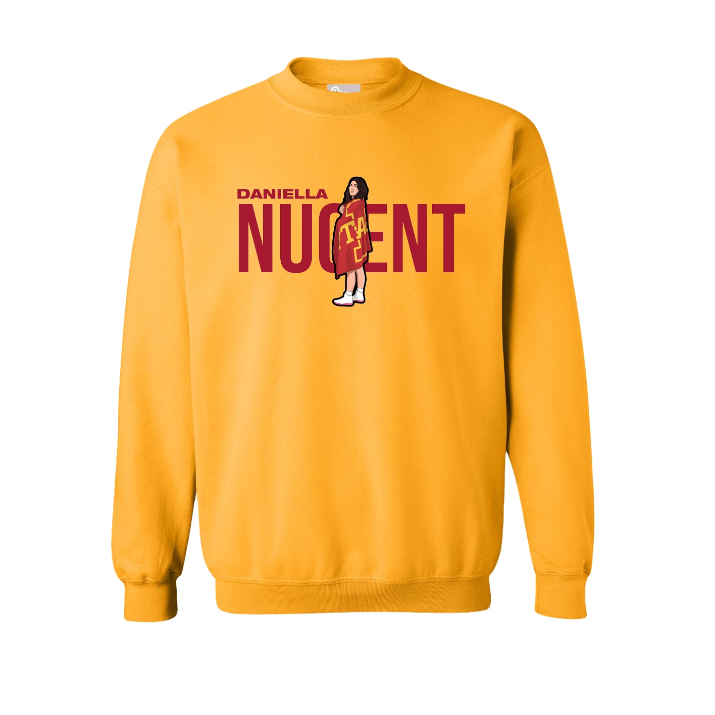 Fleece Crew — Player Name in Gold