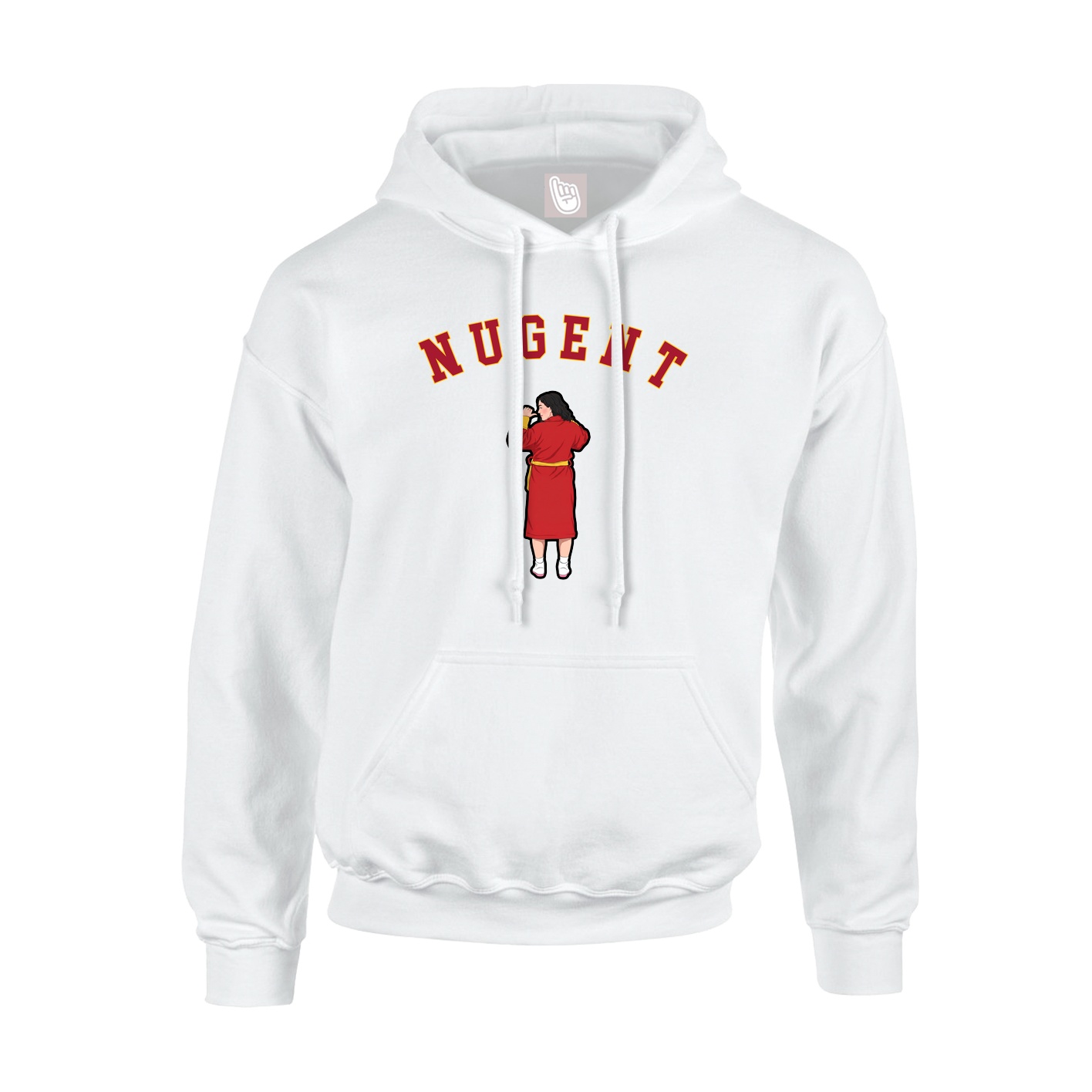 Hoodie — Shirsey Arch in White