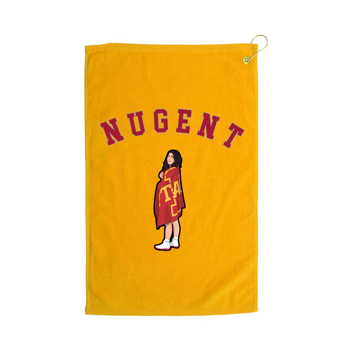 Golf Towel — Shirsey Arch in Gold
