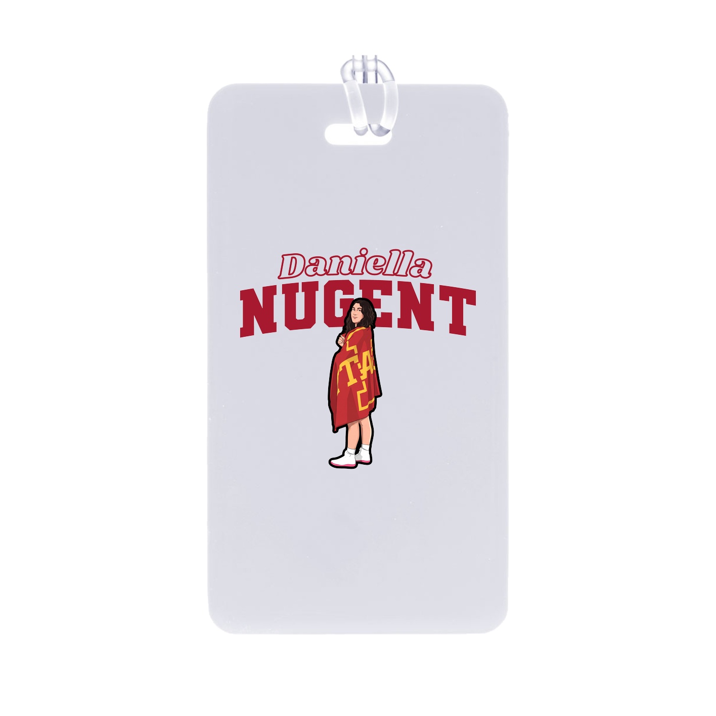 Bag Tag — Name Arch in Classic