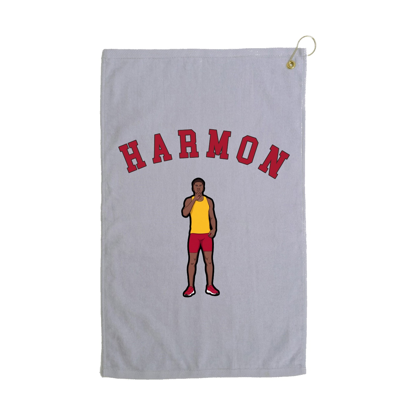 Golf Towel — Shirsey Arch in Grey