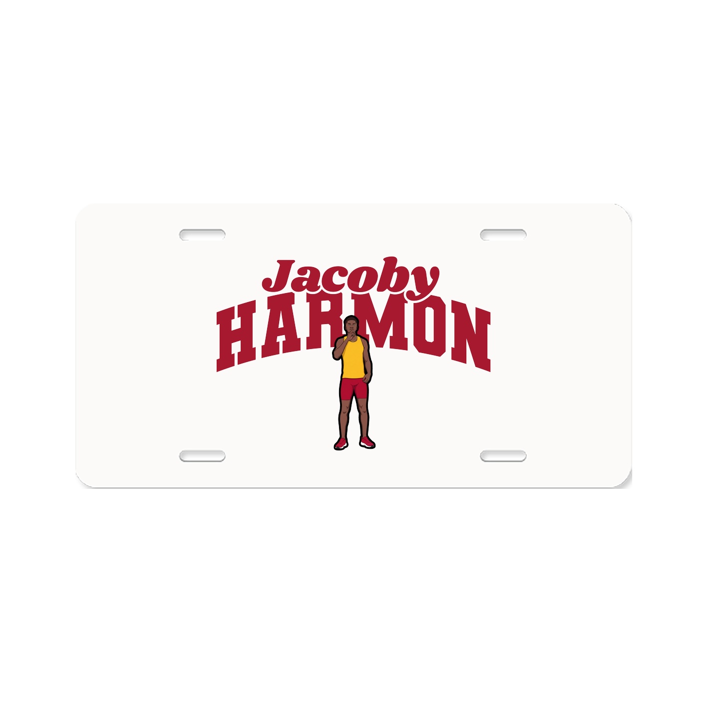 License Plate — Signature Arch in Classic