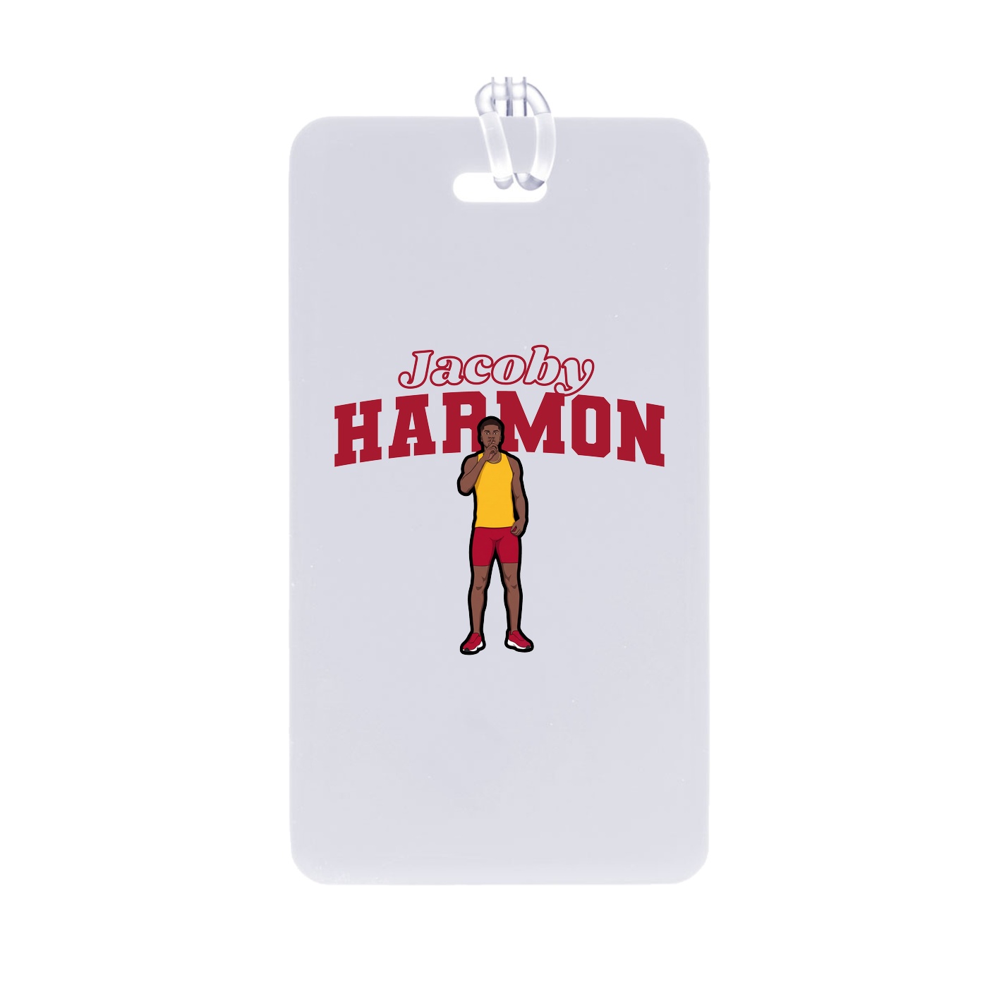 Bag Tag — Name Arch in Classic