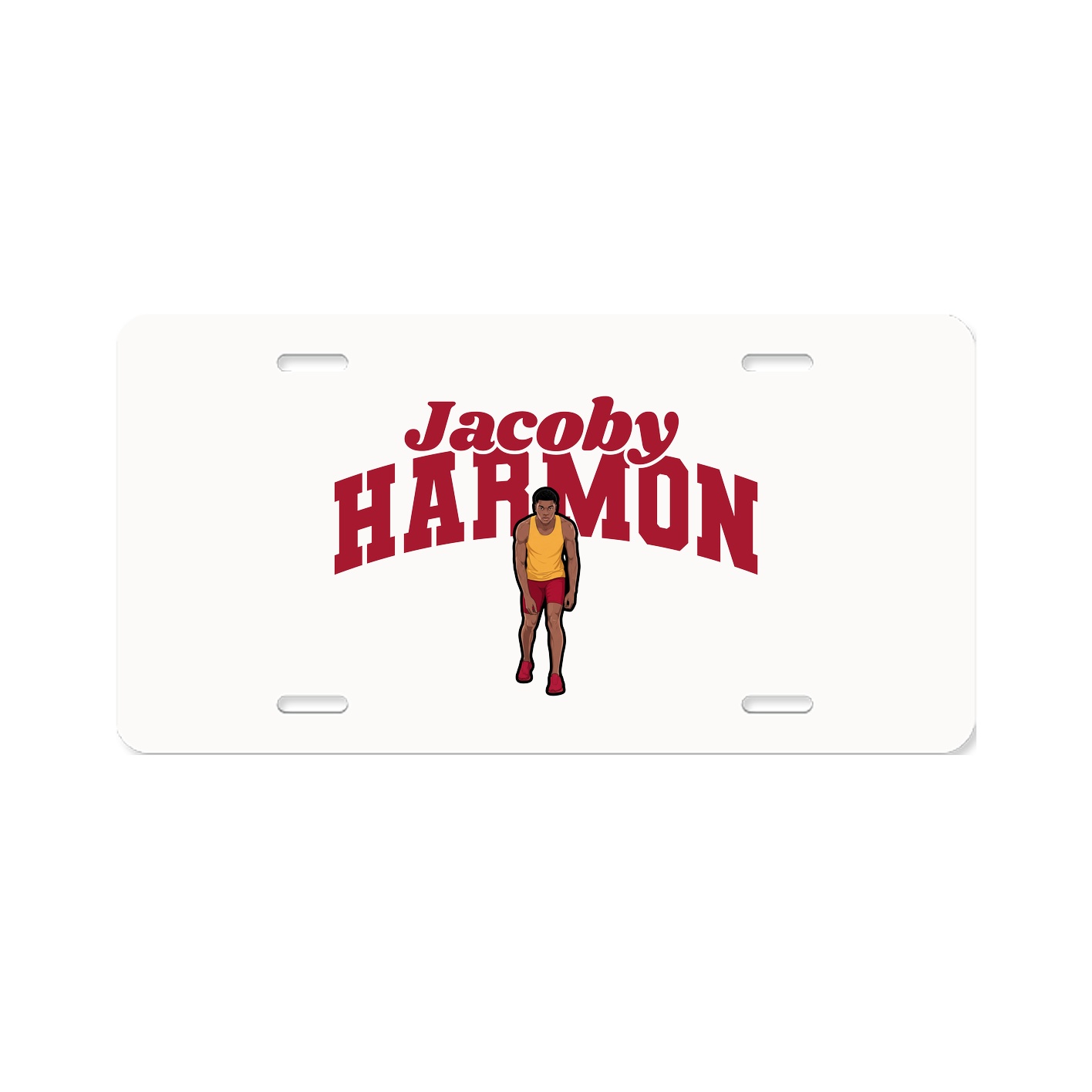 License Plate — Signature Arch in Classic