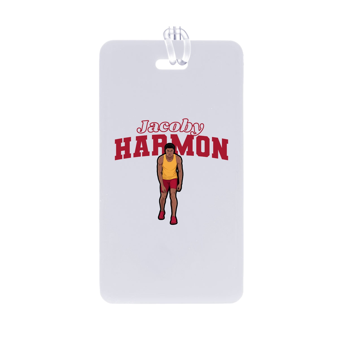 Bag Tag — Name Arch in Classic