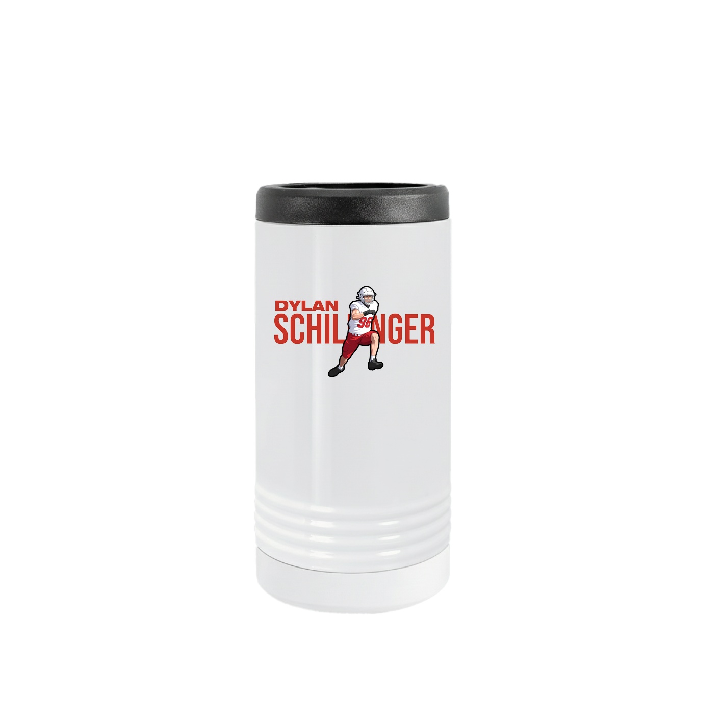 Slim Beverage Holder — Player Name in White