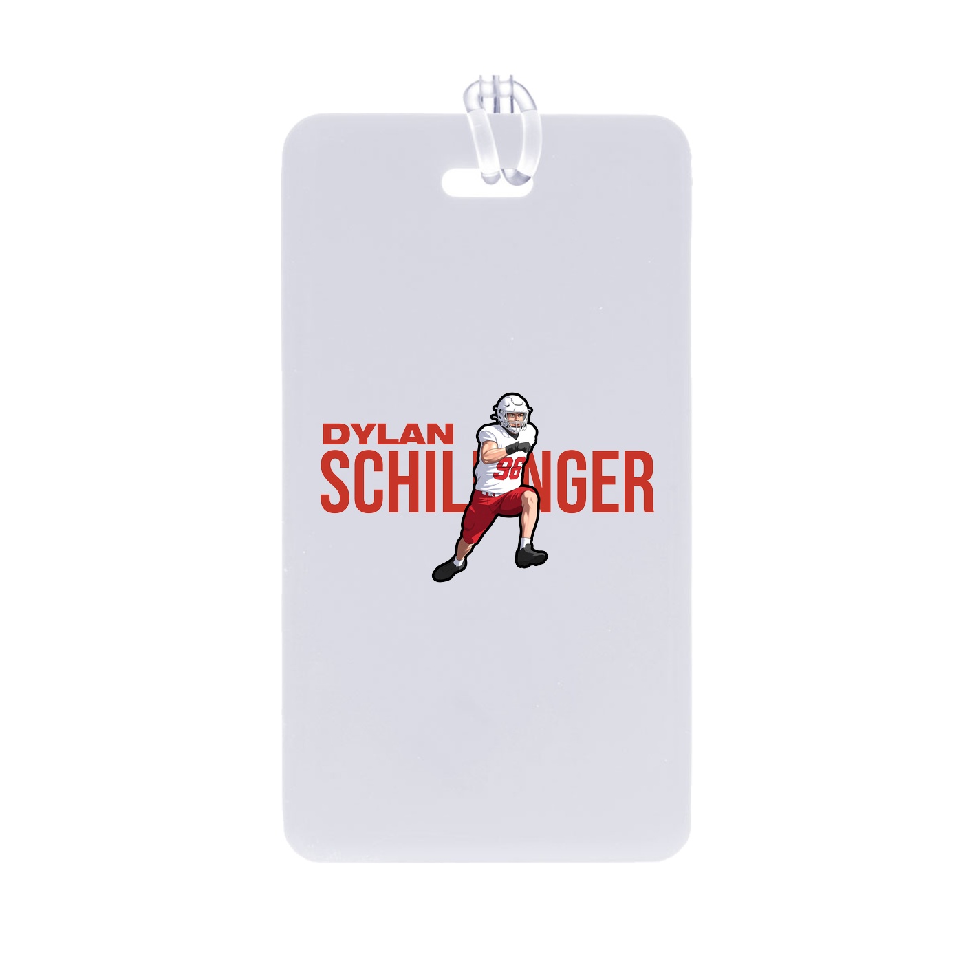 Bag Tag — Player Name in Classic