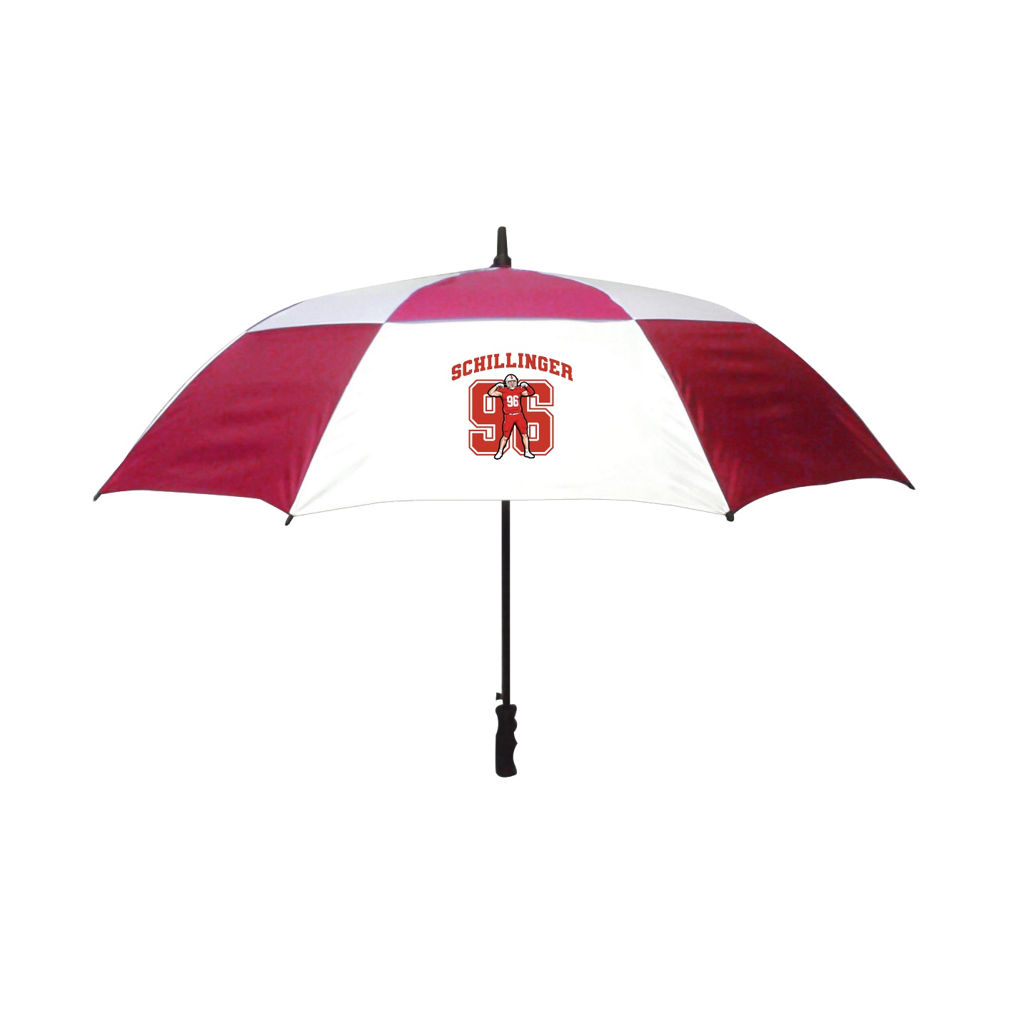 Golf Umbrella — Number in Red