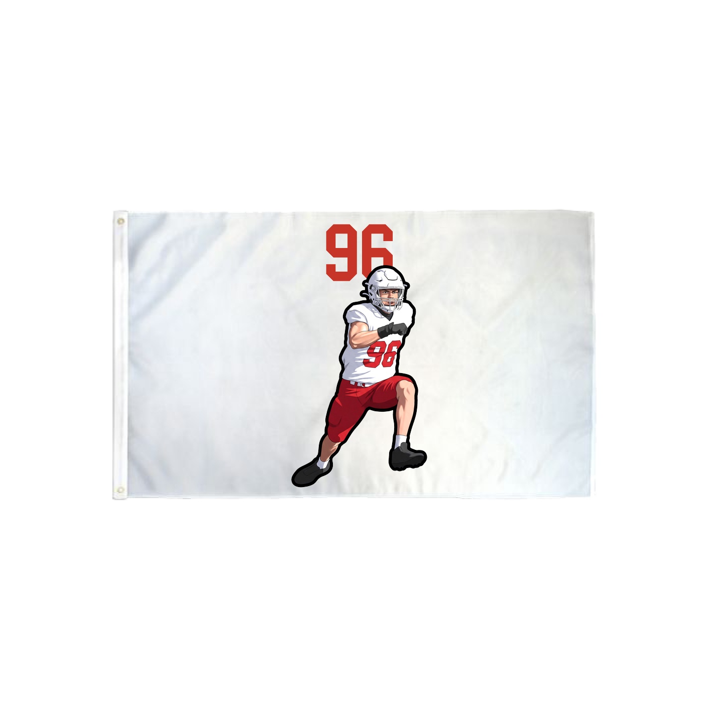 3x5 Flag — Number Top in Classic