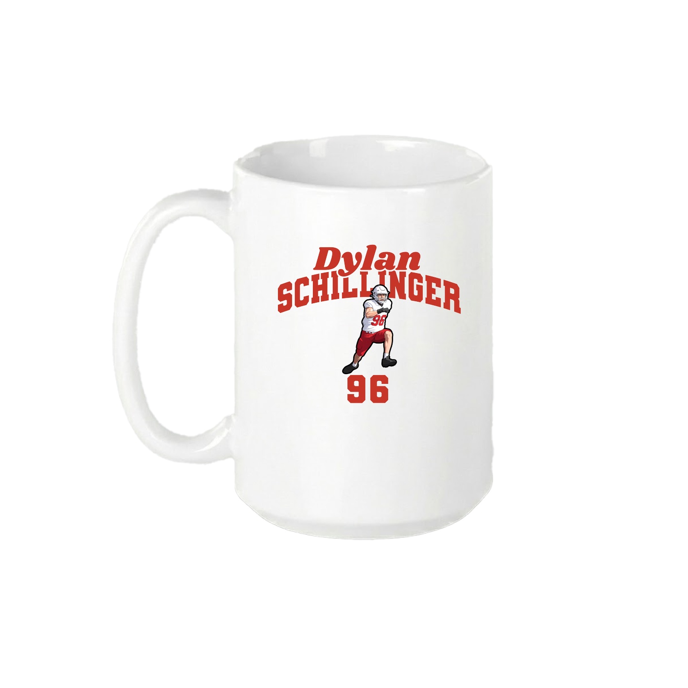 15oz Coffee Mug — Signature Arch in White