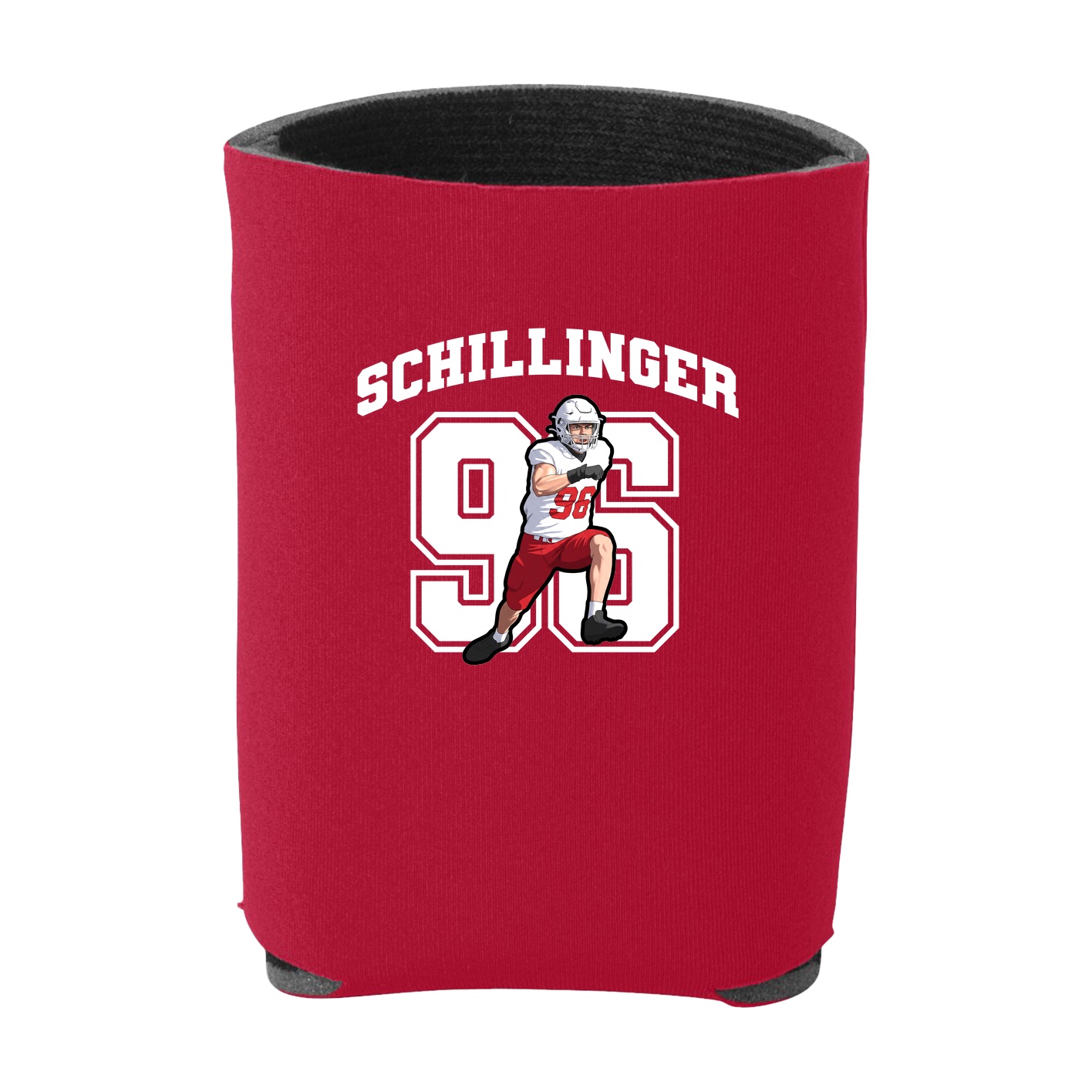 Can Holder — Number in Red