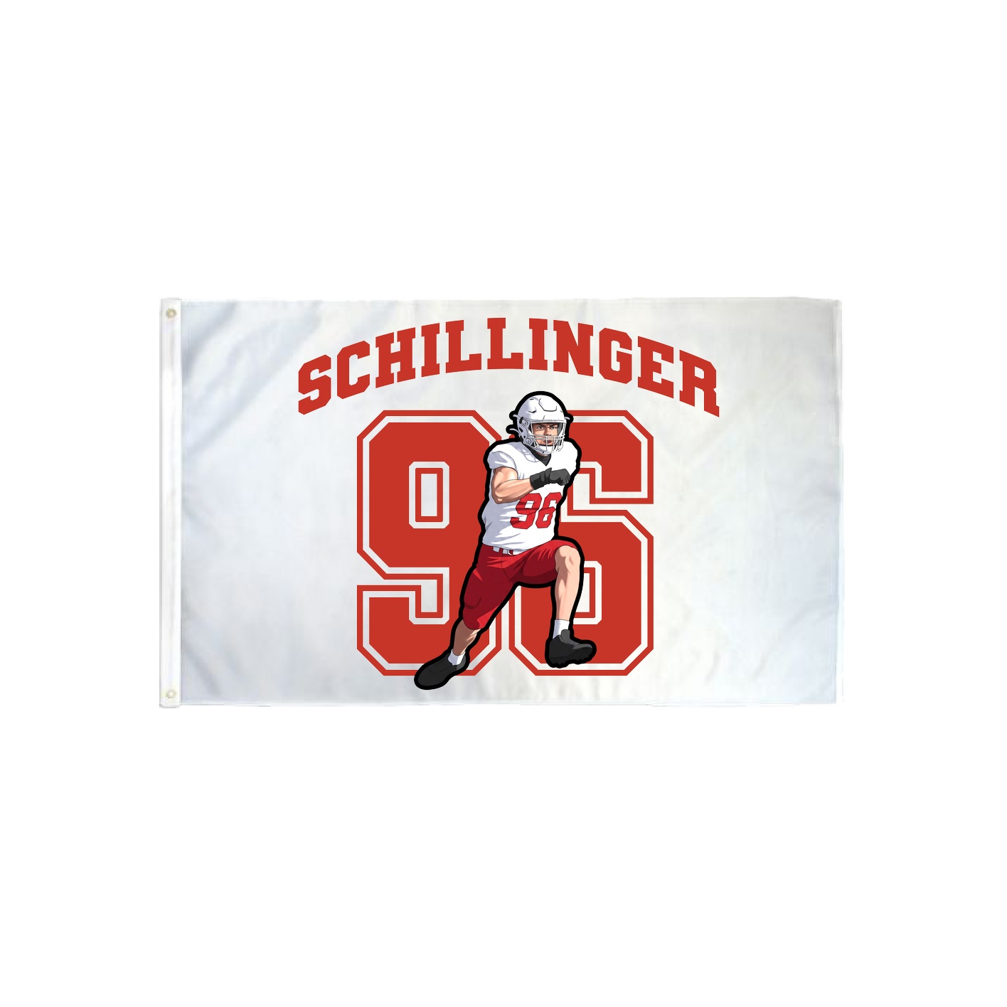 3x5 Flag — Number in Classic
