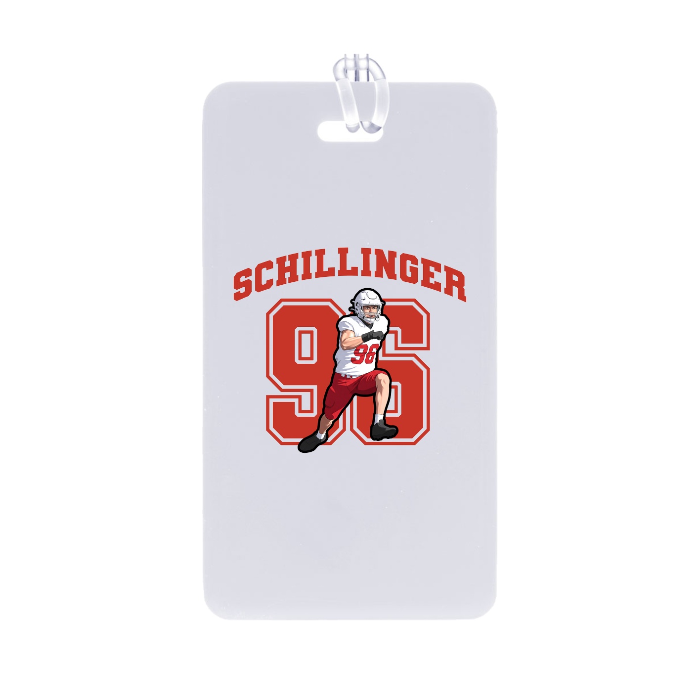 Bag Tag — Number in Classic