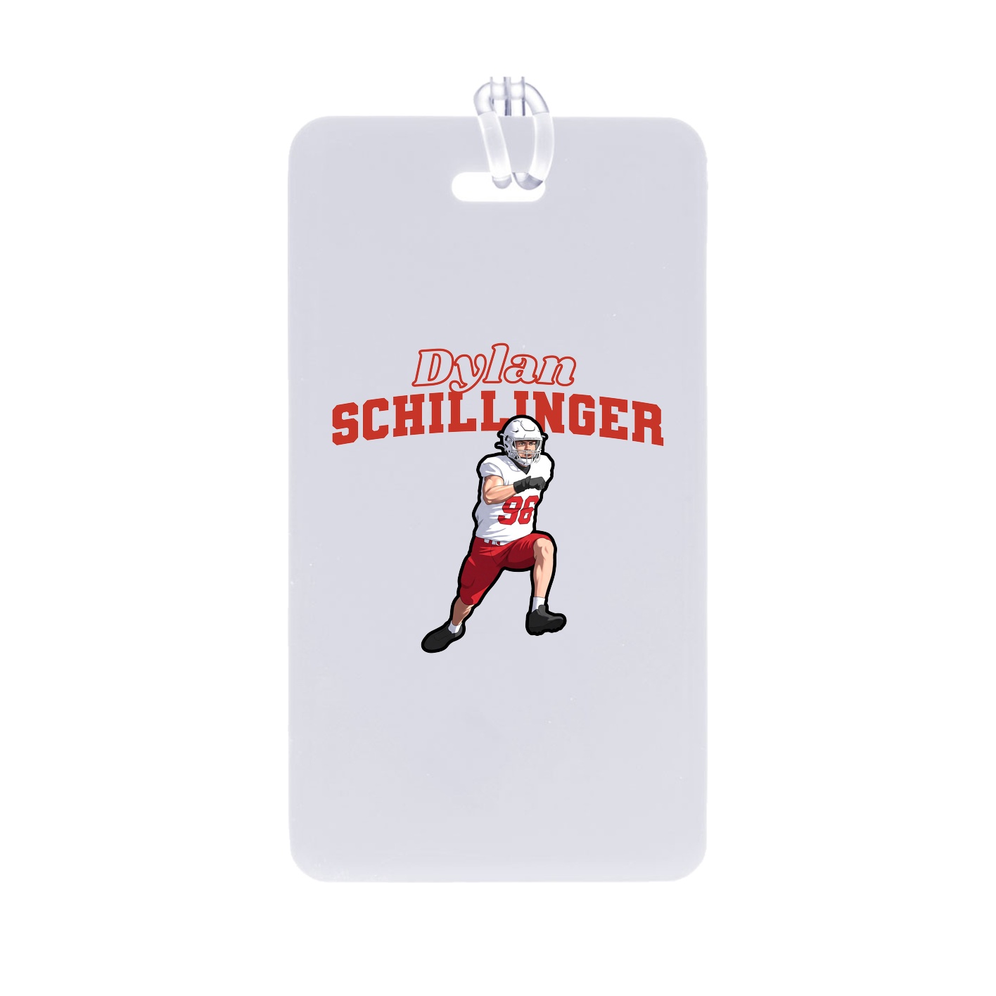 Bag Tag — Name Arch in Classic