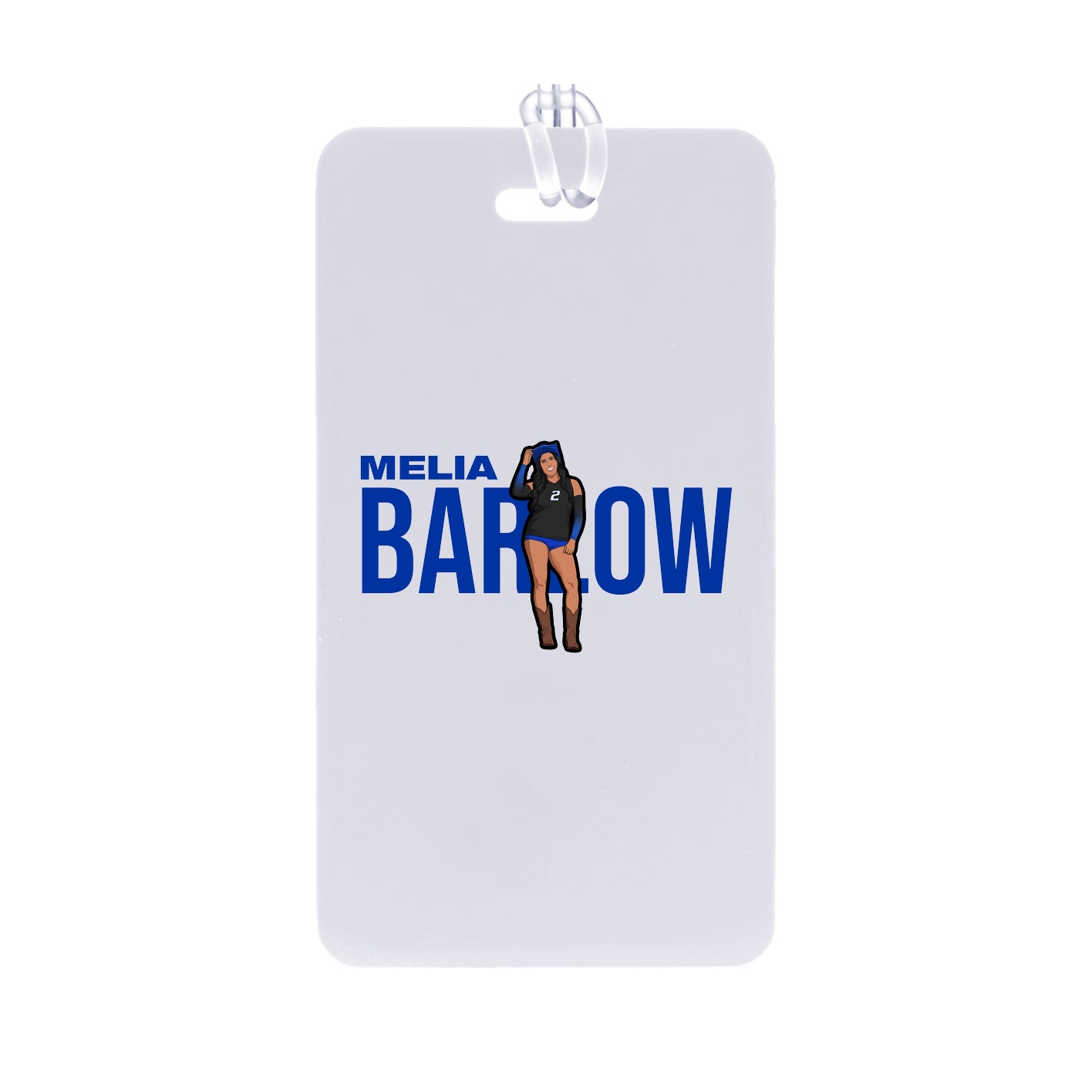 Bag Tag — Player Name in Classic