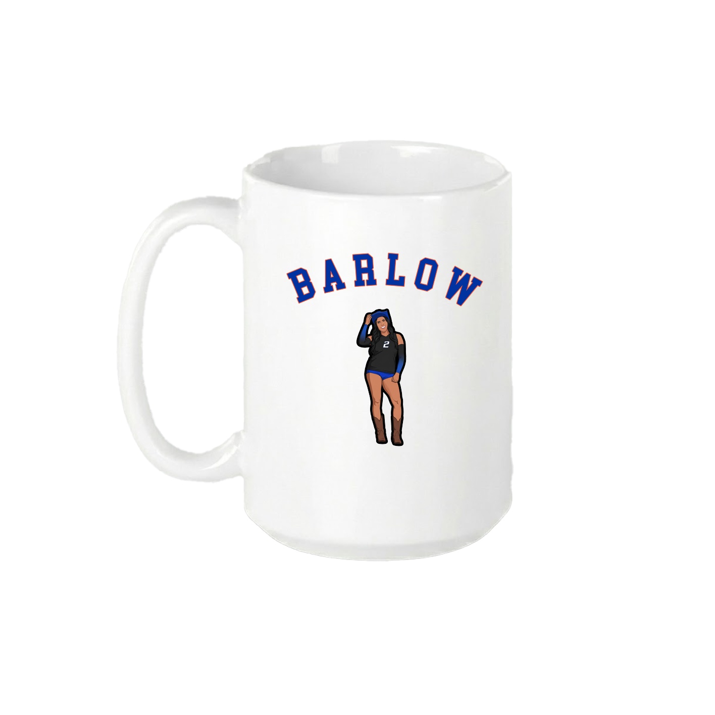 15oz Coffee Mug — Shirsey Arch in White