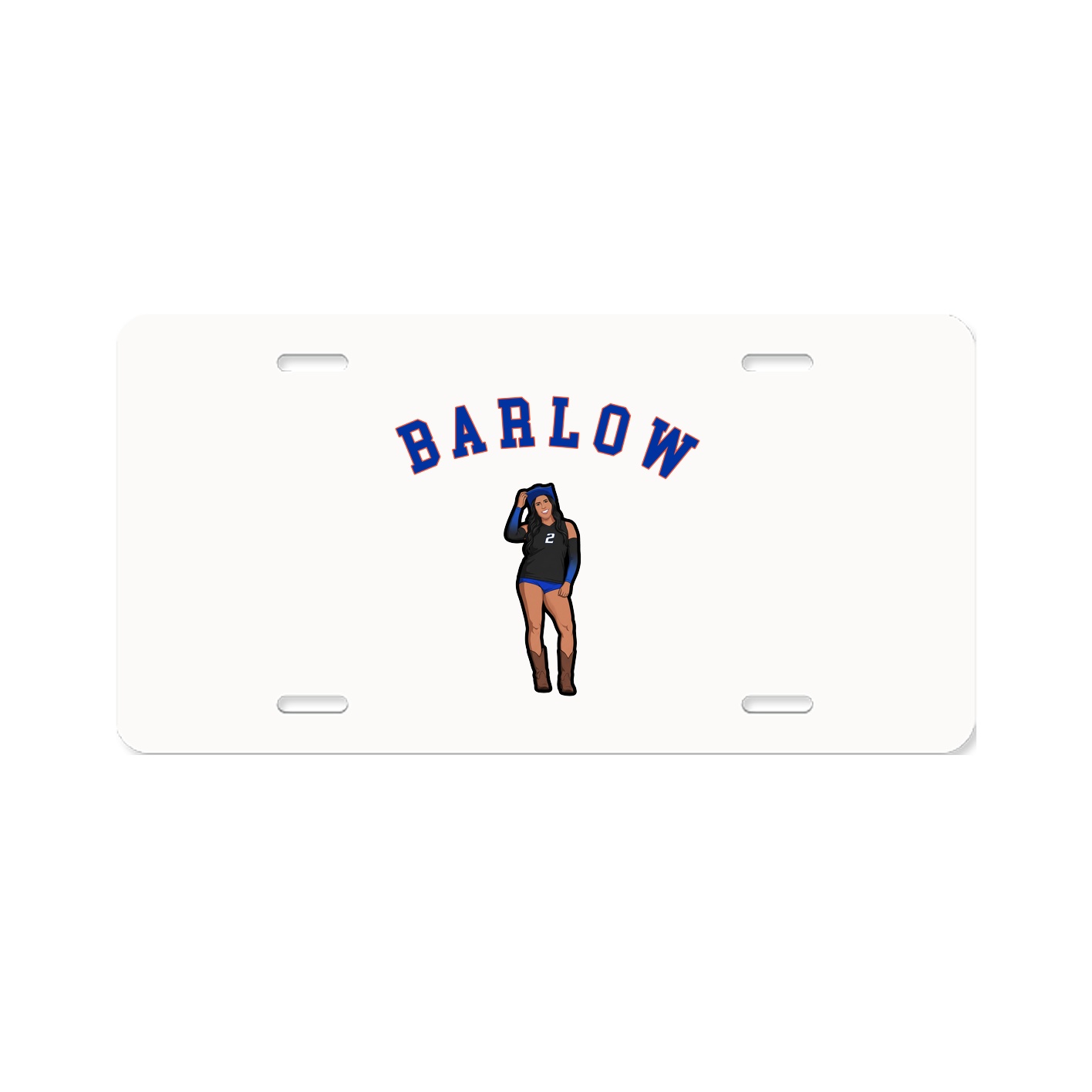 License Plate — Shirsey Arch in Classic