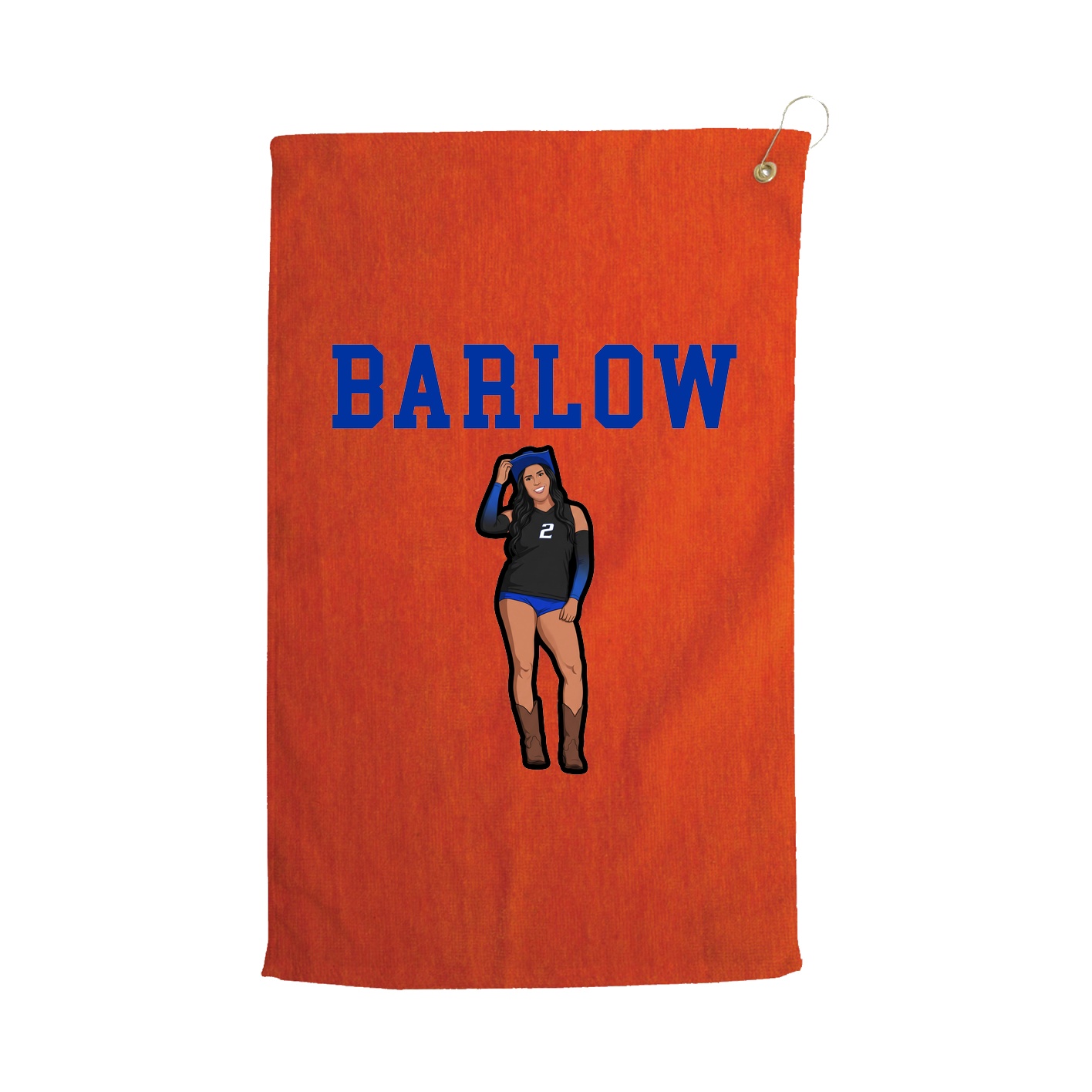 Golf Towel — Shirsey in Orange