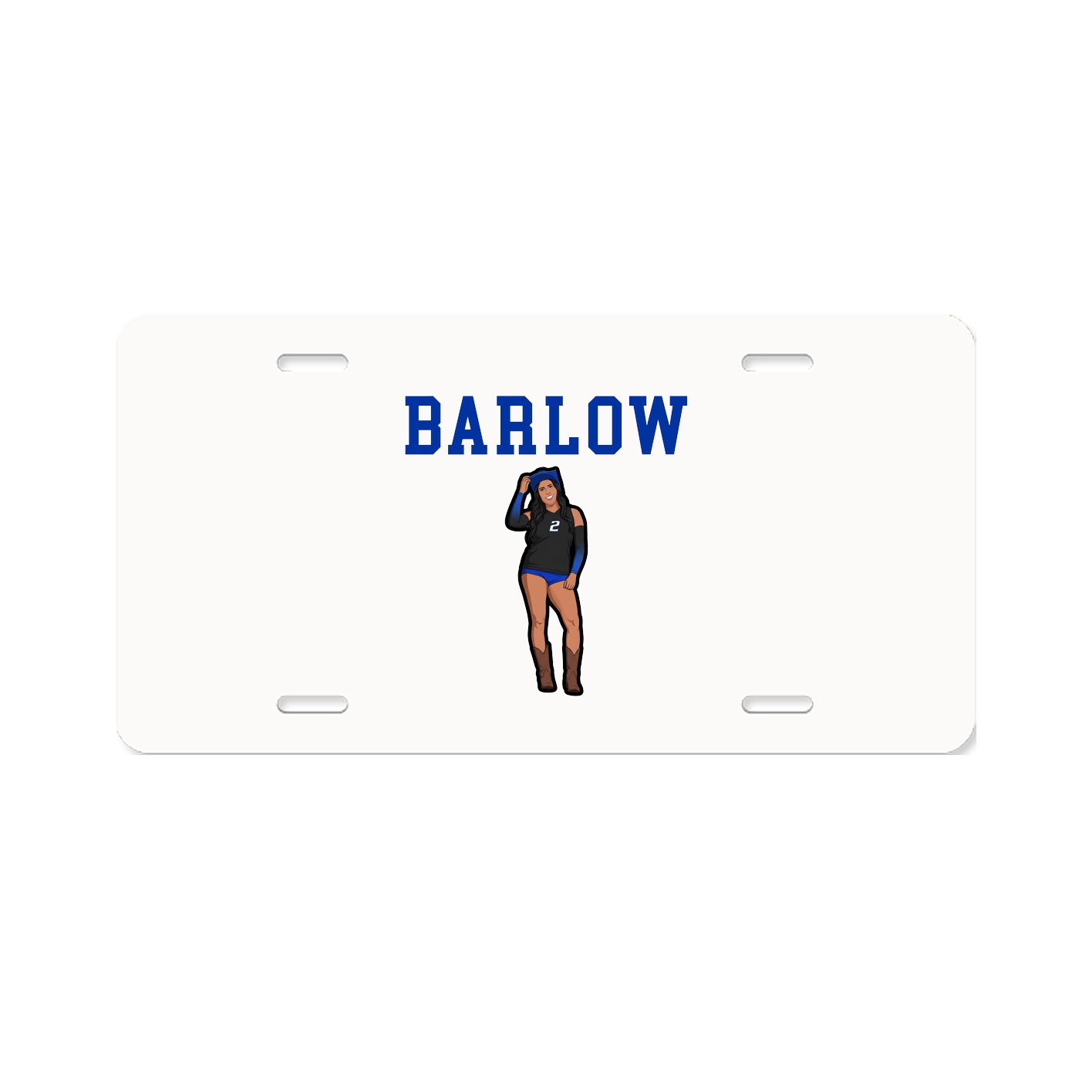 License Plate — Shirsey in Classic