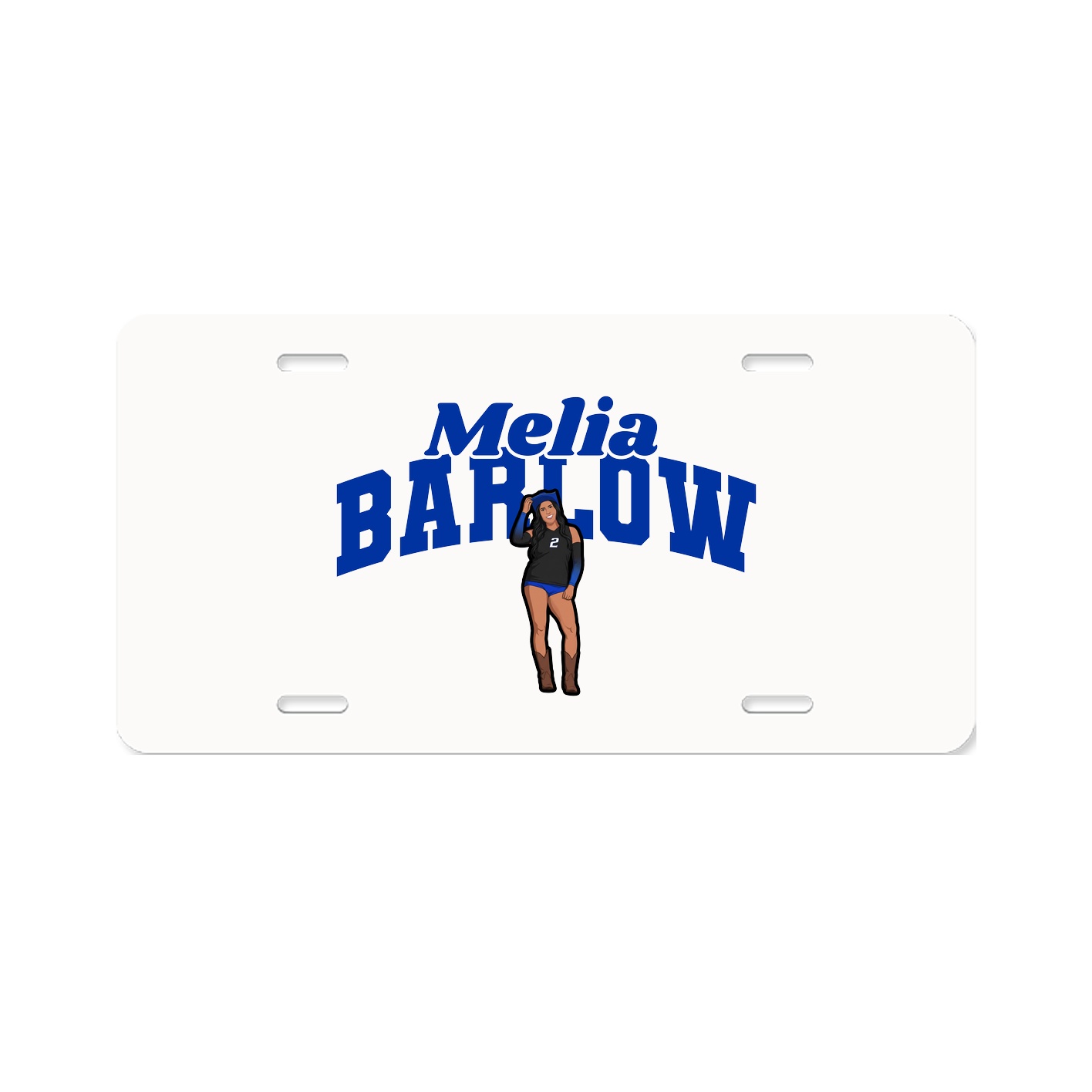 License Plate — Signature Arch in Classic