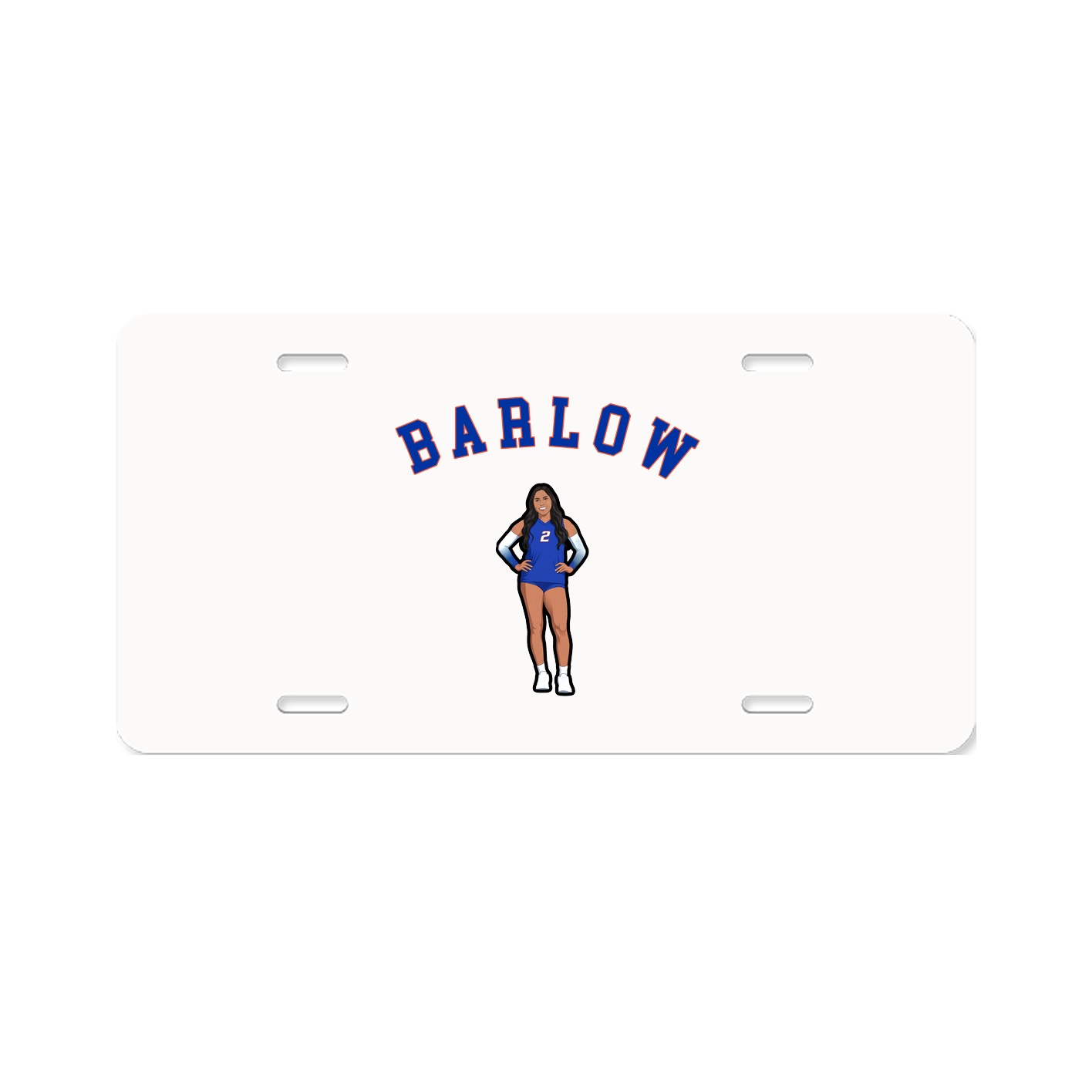 License Plate — Shirsey Arch in Classic