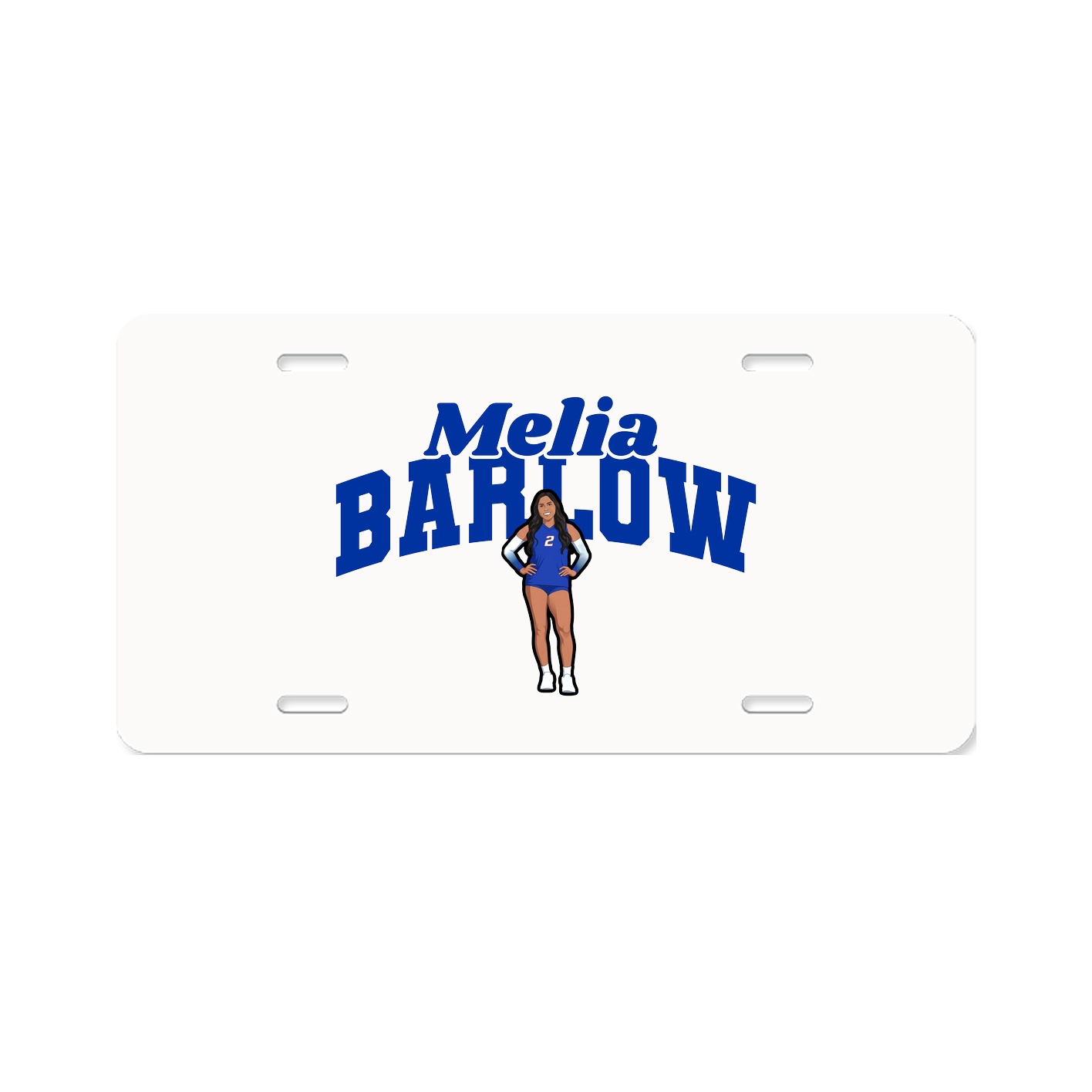 License Plate — Signature Arch in Classic