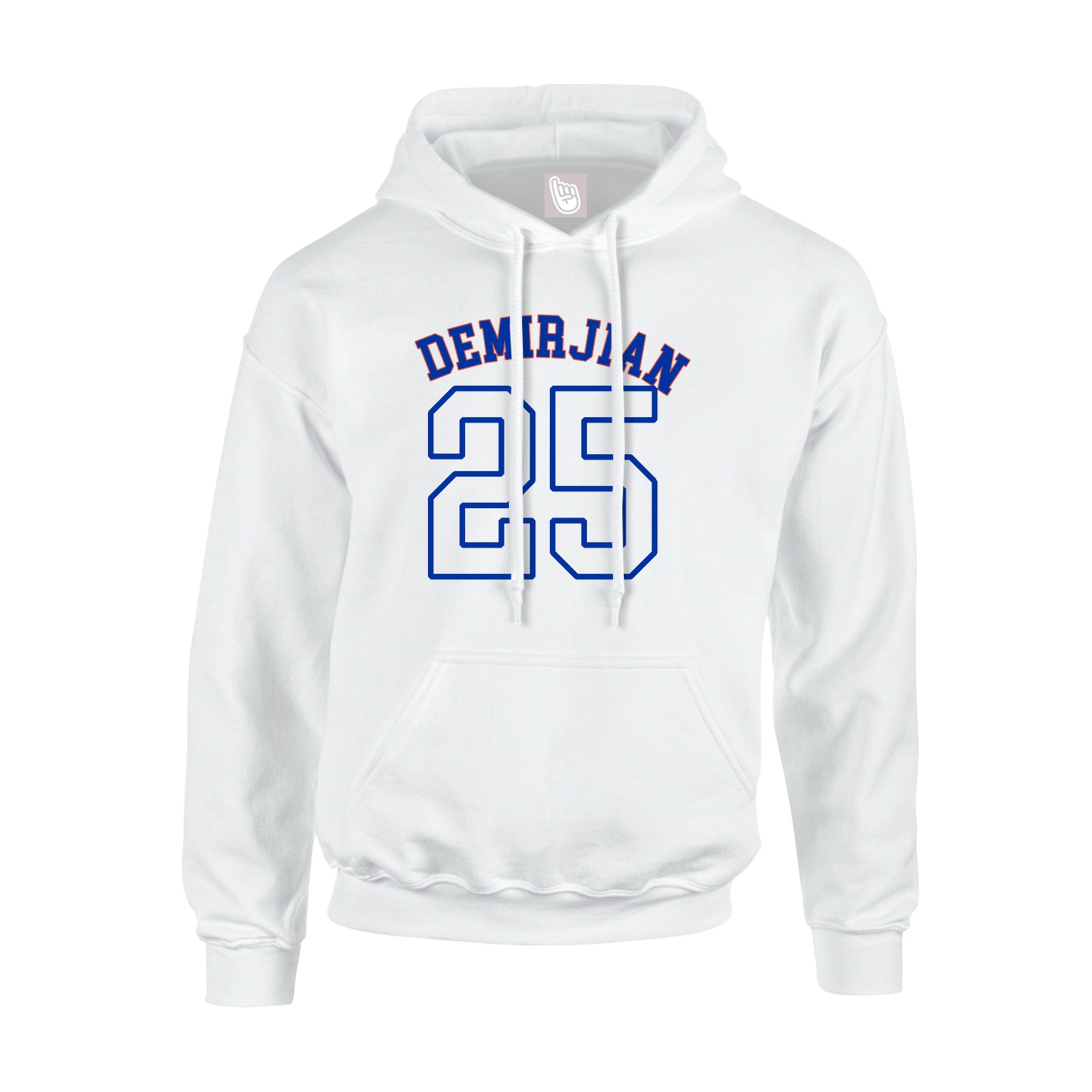 Hoodie — Shirsey Arch in White