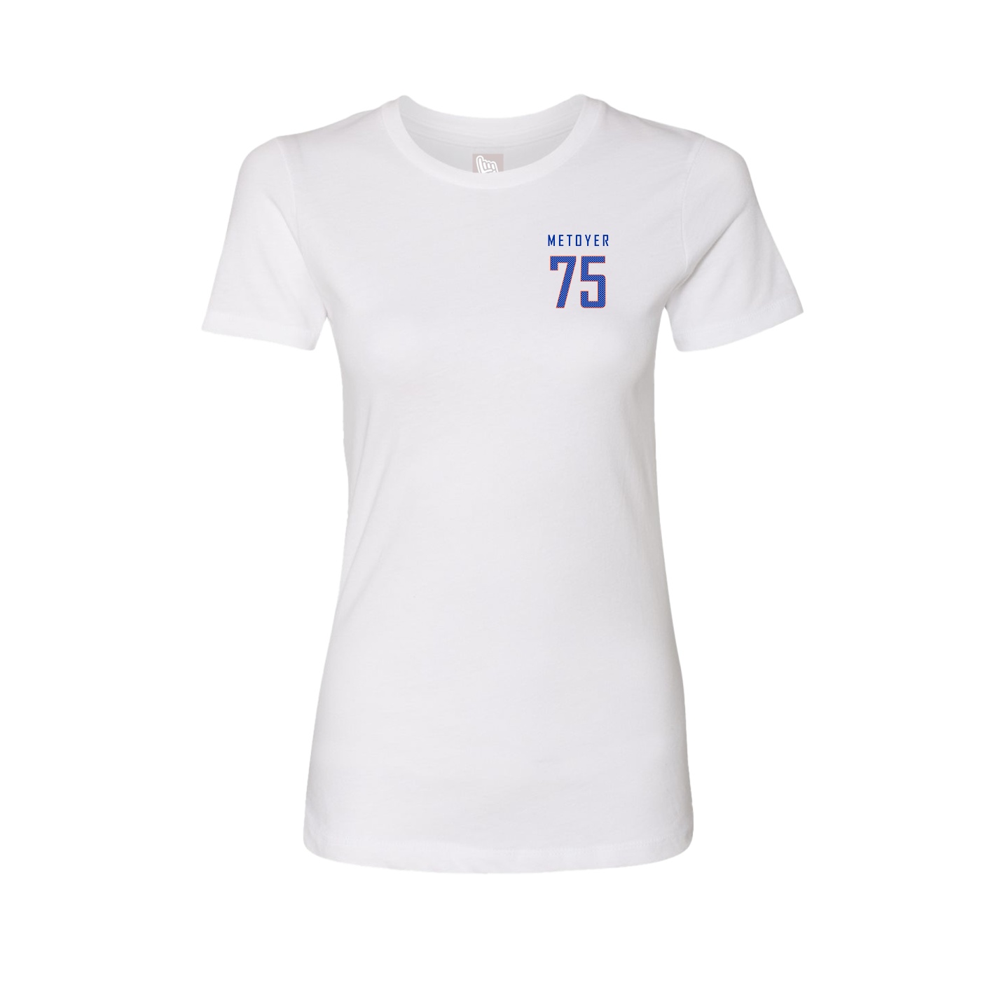 Fitted Women's Tee — Mesh Shirsey in White