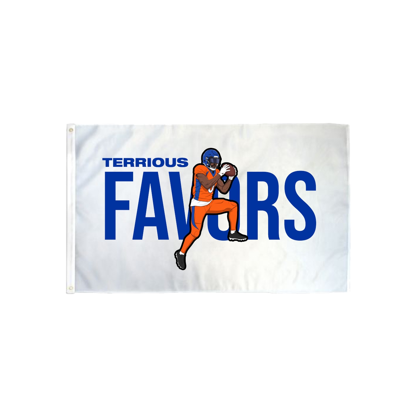 3x5 Flag — Player Name in Classic