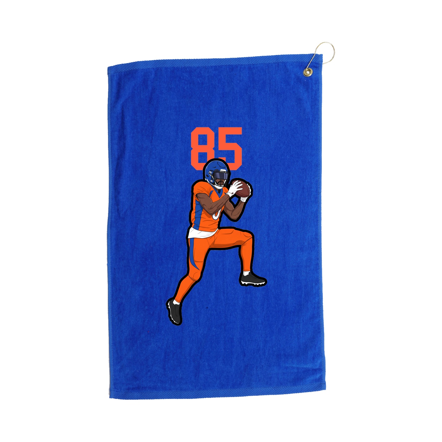 Golf Towel — Number Top in Royal