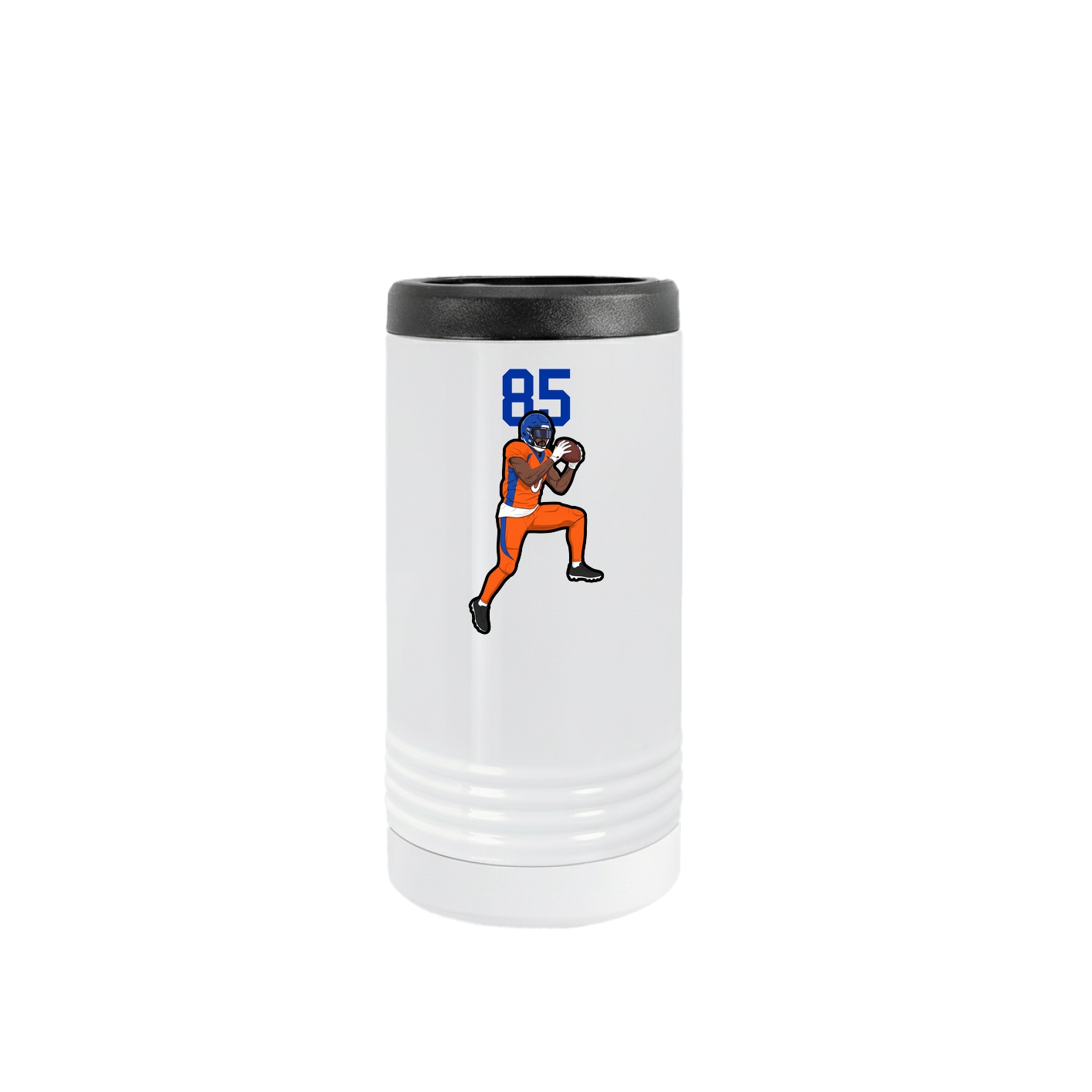 Slim Beverage Holder — Number Top in White