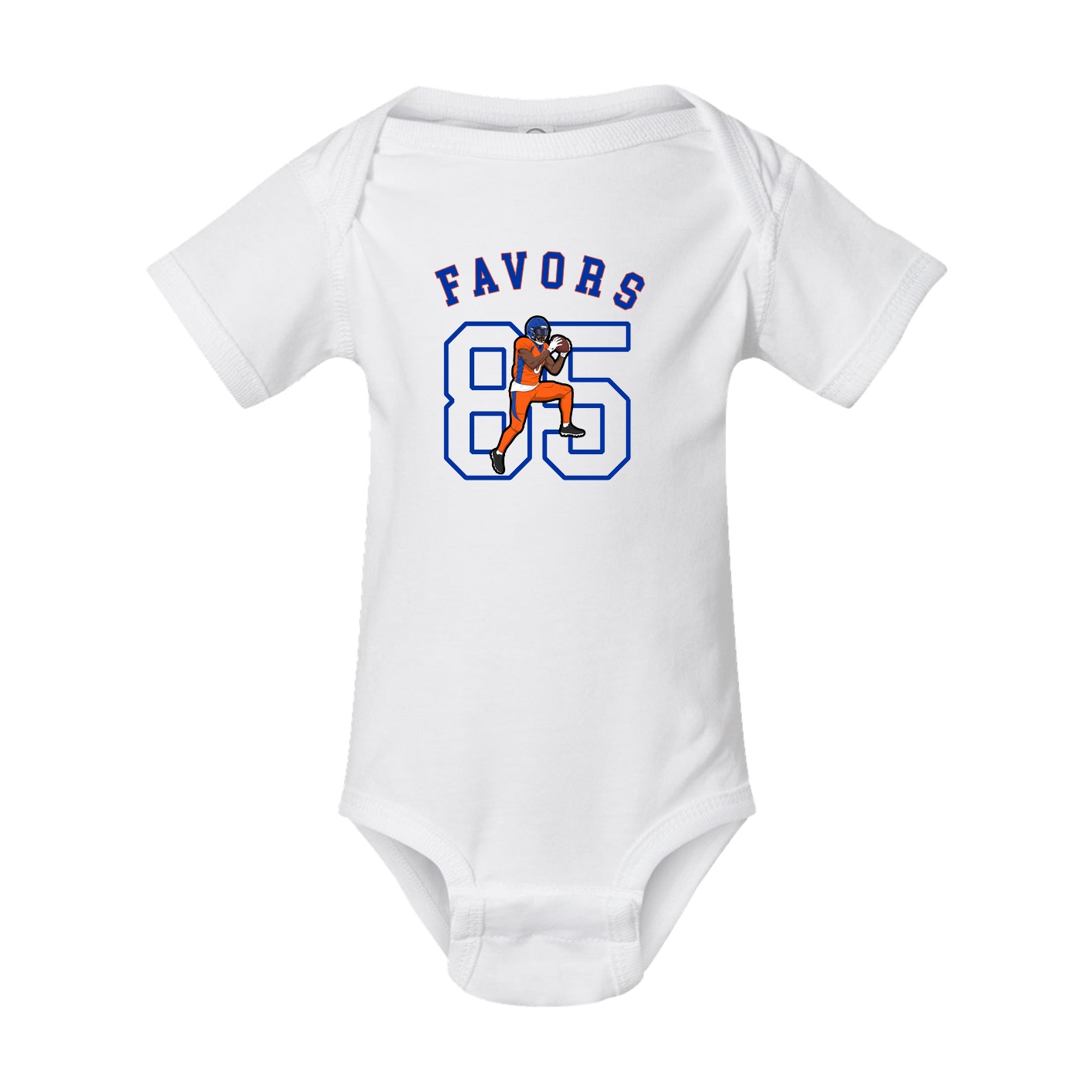 Baby Onesie — Shirsey Arch in White