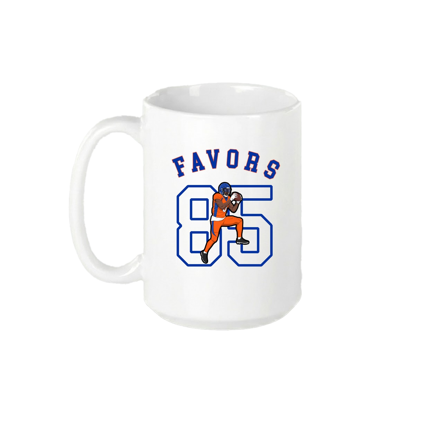 15oz Coffee Mug — Shirsey Arch in White