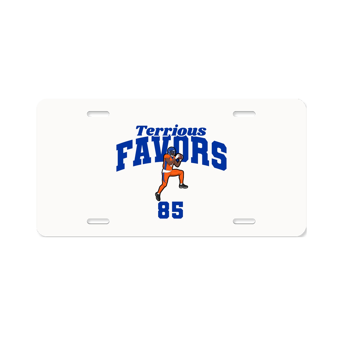 License Plate — Signature Arch in Classic